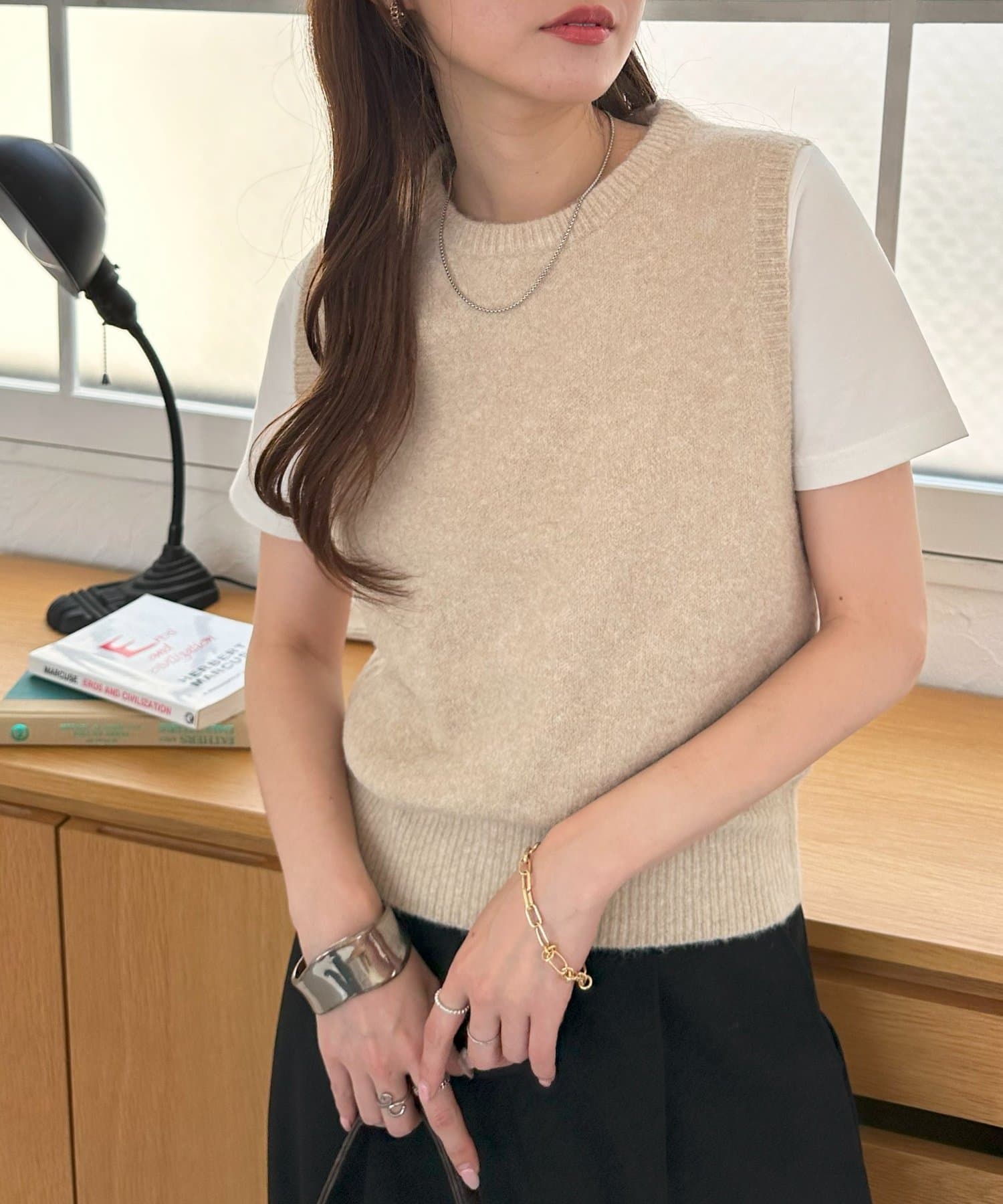 OUTLET(アウトレット) 【Discoat】ニットベスト