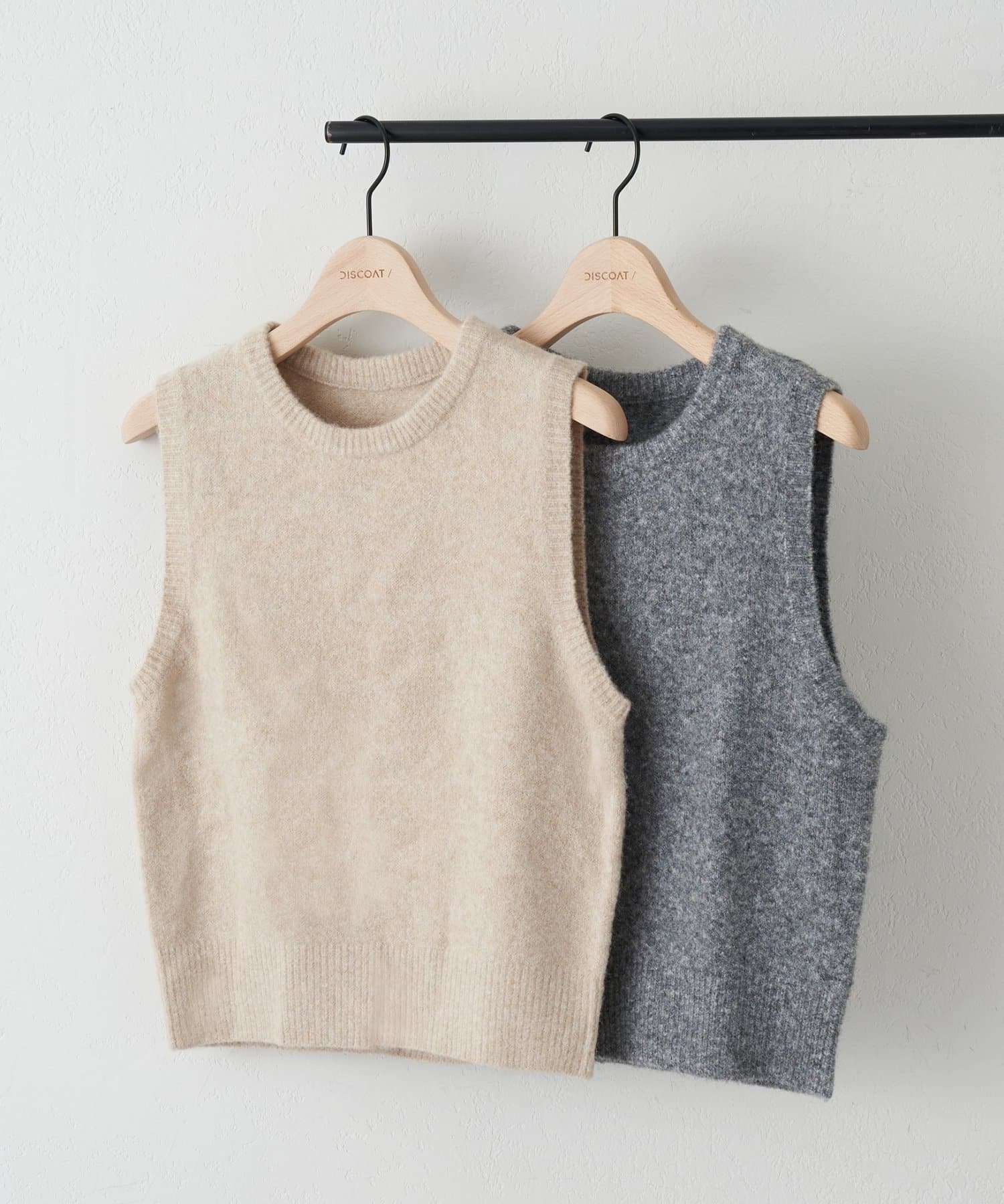 OUTLET(アウトレット) 【Discoat】ニットベスト