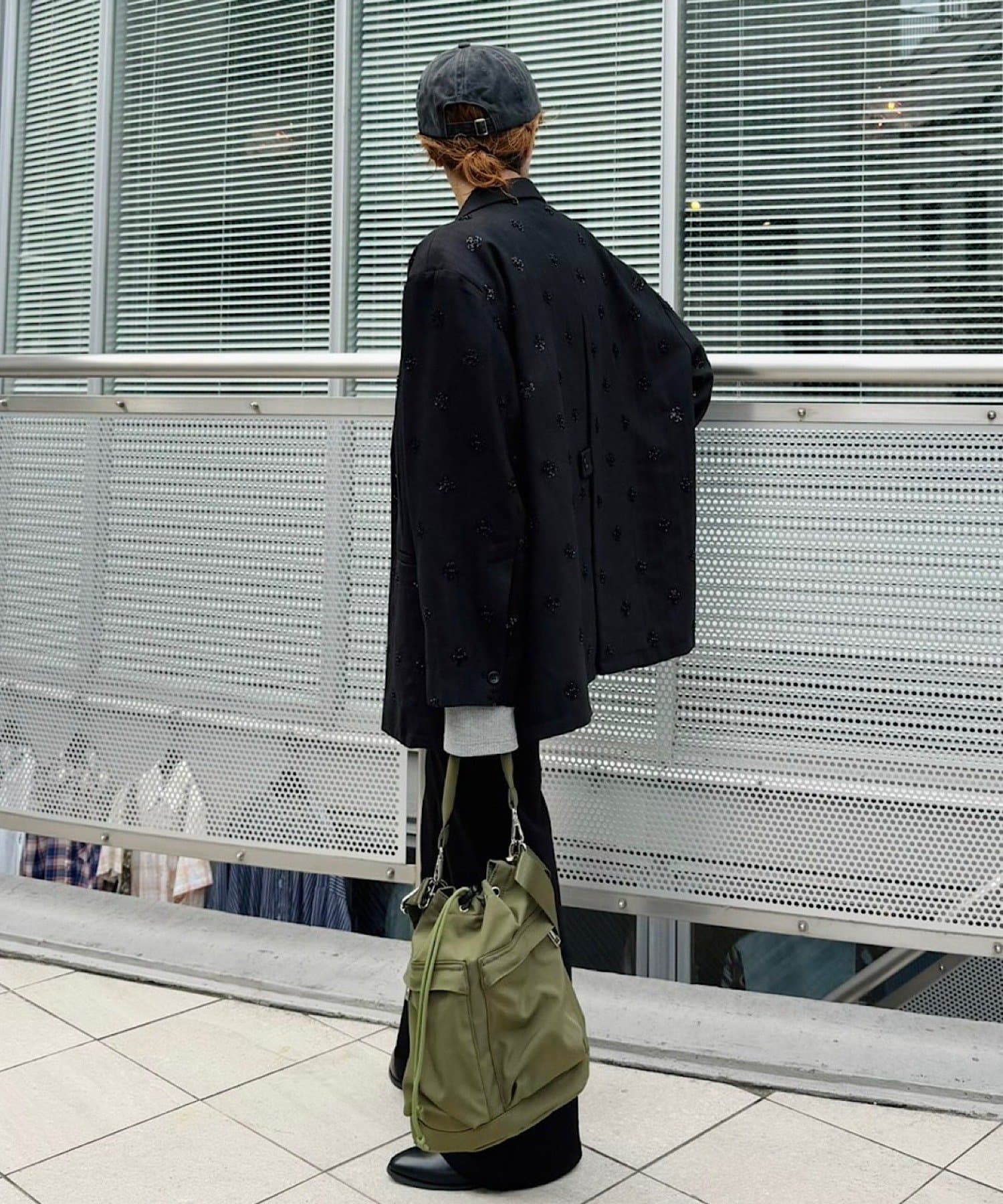 OUTLET(アウトレット) 【Kastane】【WHIMSIC】ピグメントダイロゴキャップ