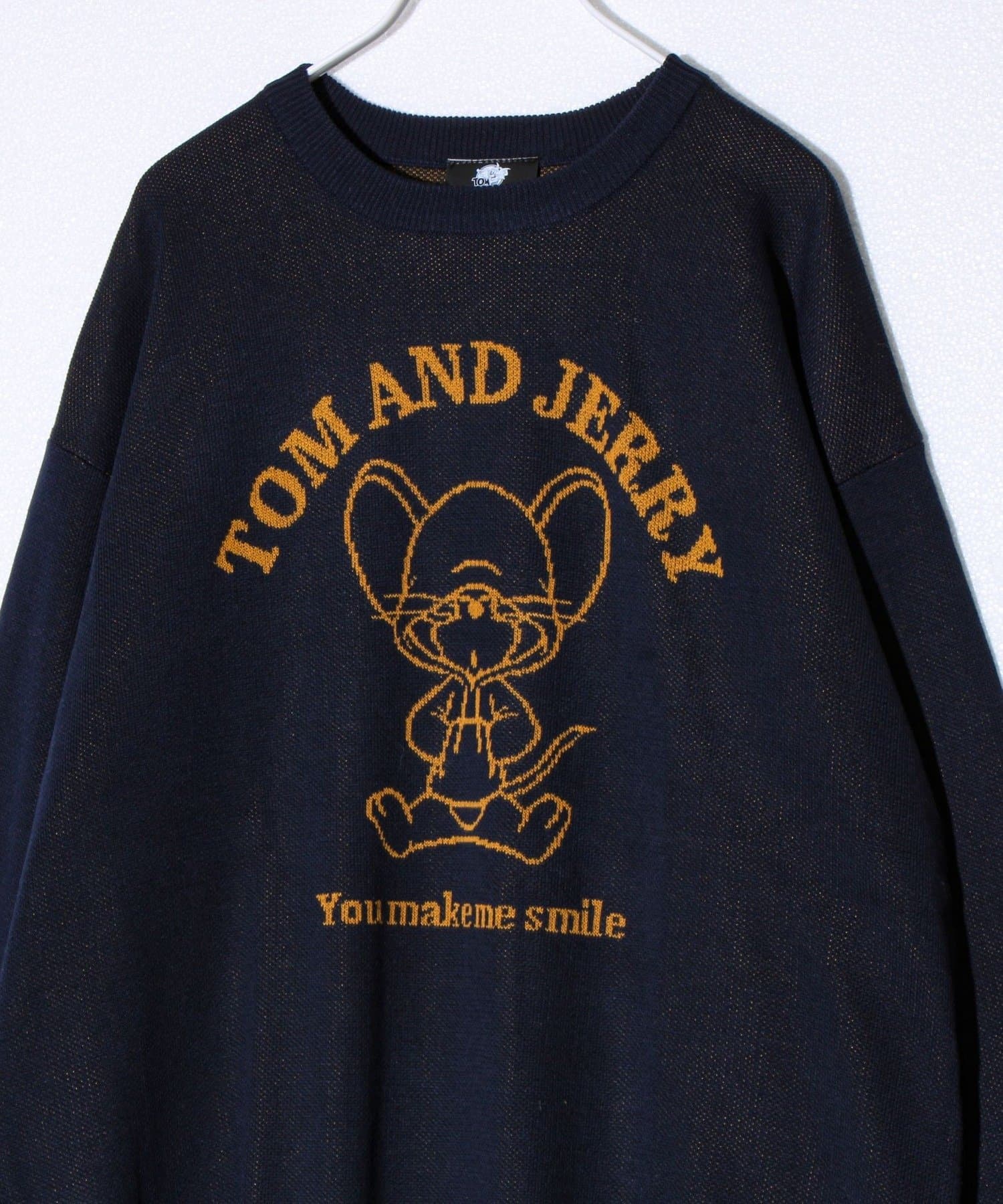 FREDY & GLOSTER(フレディ アンド グロスター) 【MICKEY&JERRY】UNISEX ジャガードニット