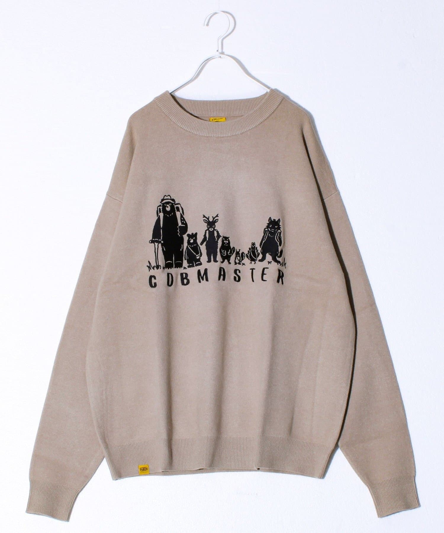FREDY & GLOSTER(フレディ アンド グロスター) 【COBMASTER/コブマスター】ファミリー刺繍ニットプルオーバー