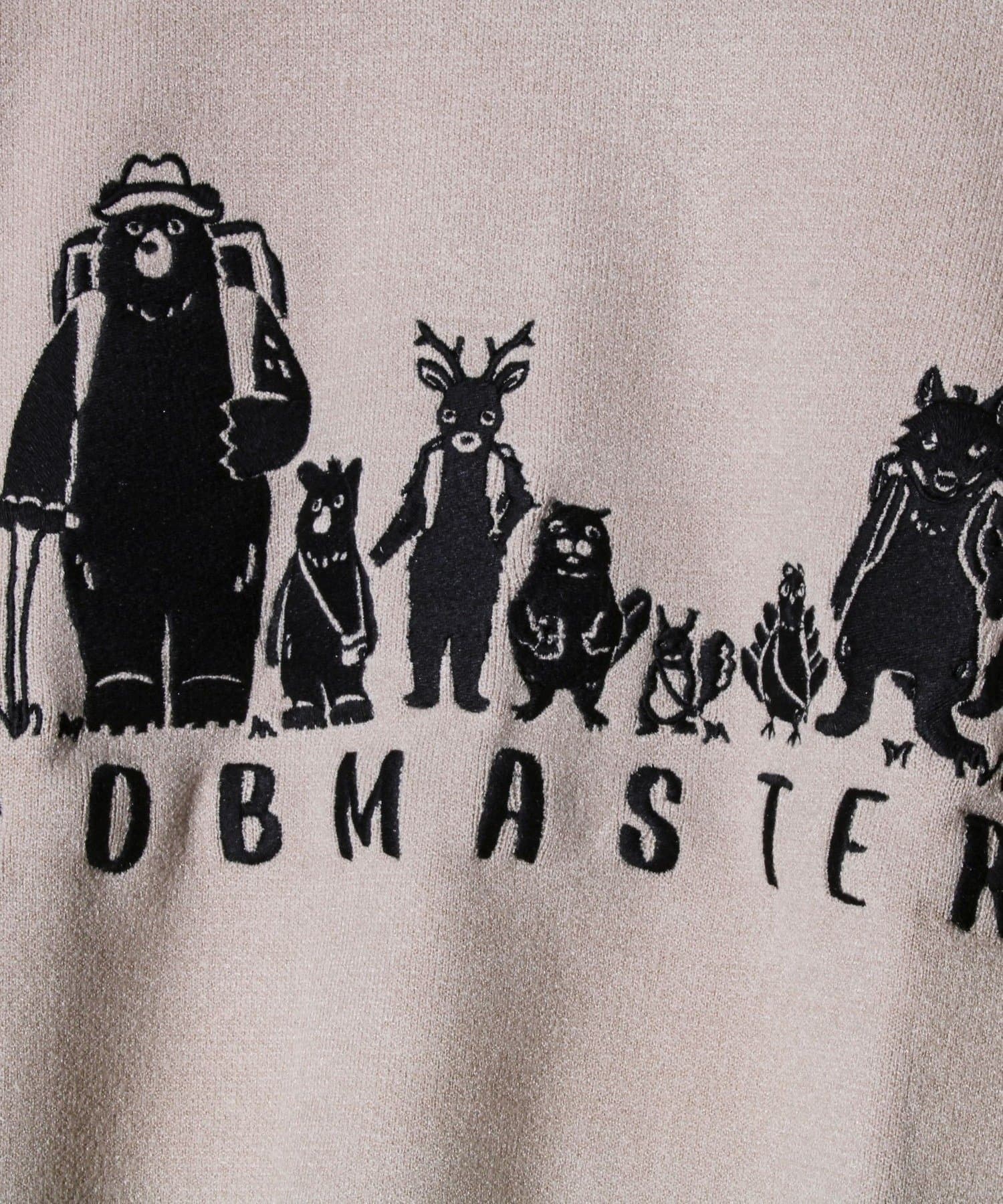 FREDY & GLOSTER(フレディ アンド グロスター) 【COBMASTER/コブマスター】ファミリー刺繍ニットプルオーバー