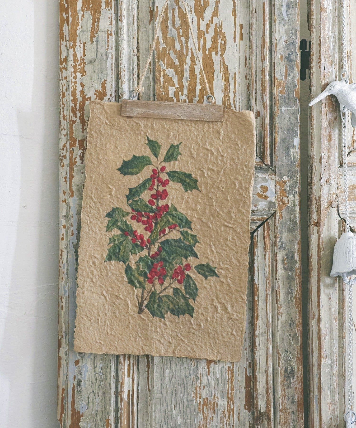 salut!(サリュ) アンティークホリータペストリー/クリスマスフリーマーケット