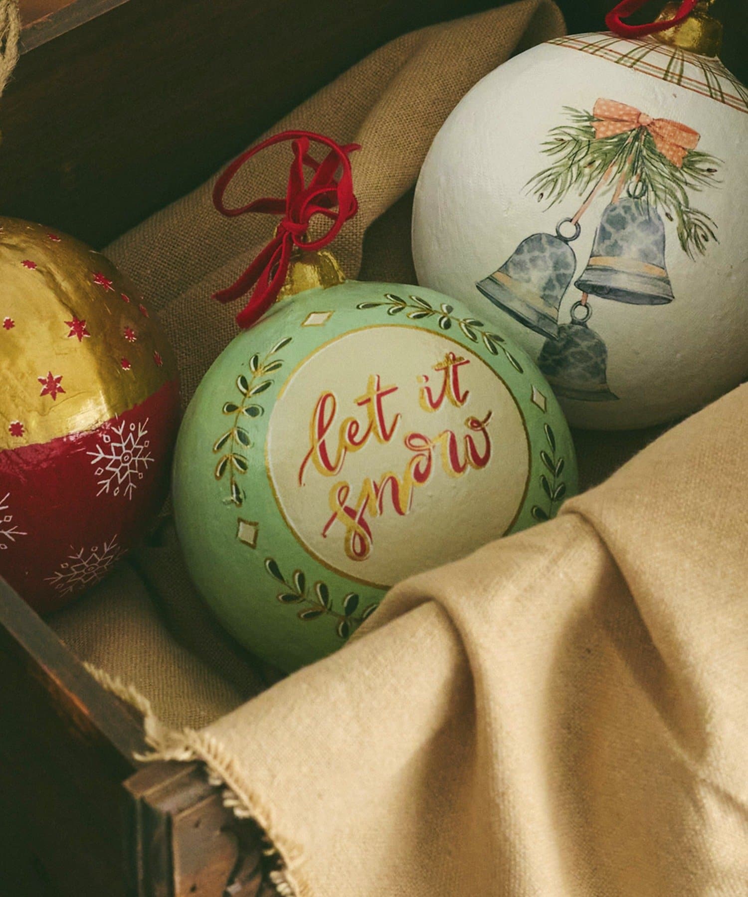 salut!(サリュ) ボタニカルボールオーナメント/クリスマスフリーマーケット