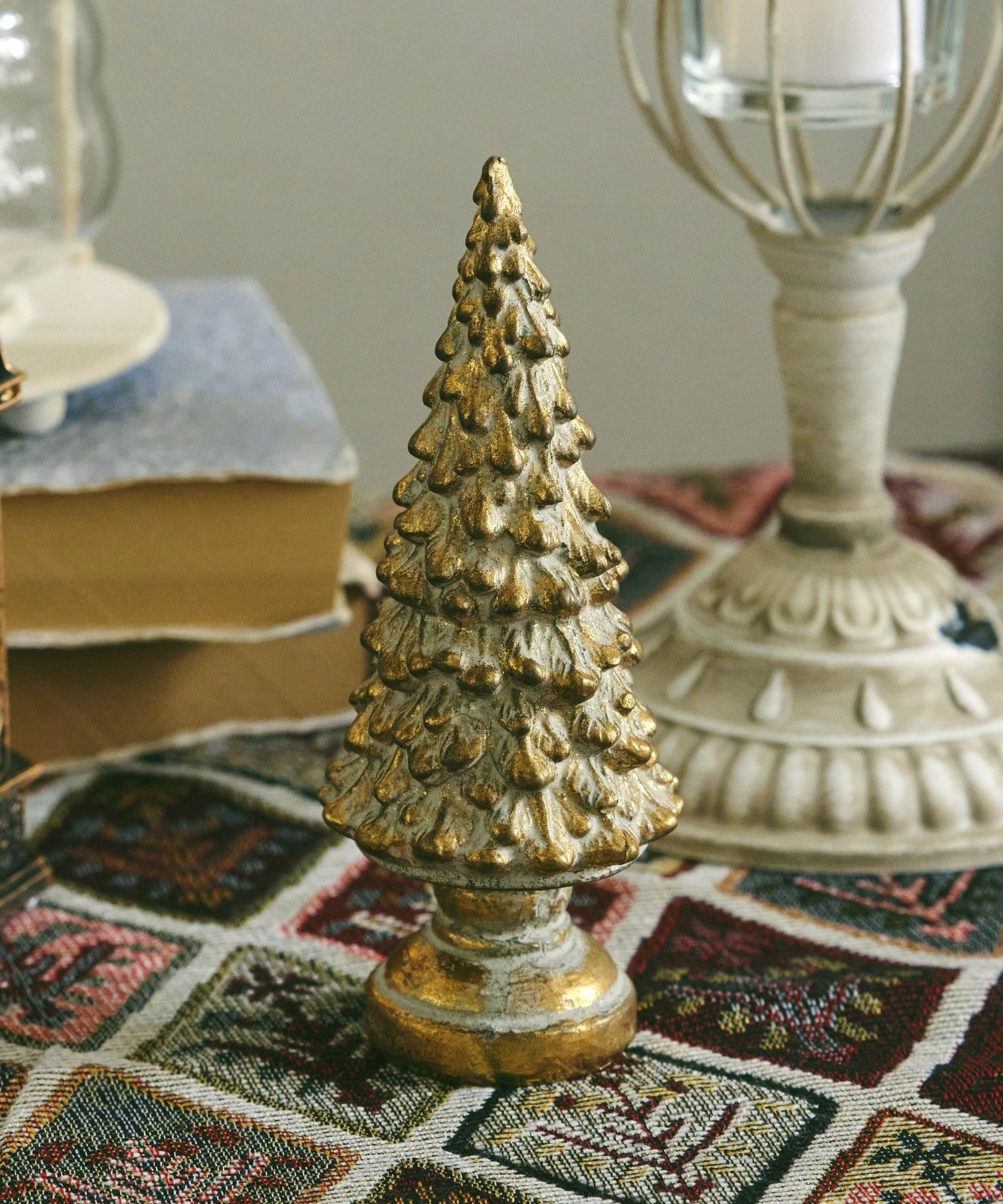 salut!(サリュ) アンティークツリーオブジェ/クリスマスフリーマーケット