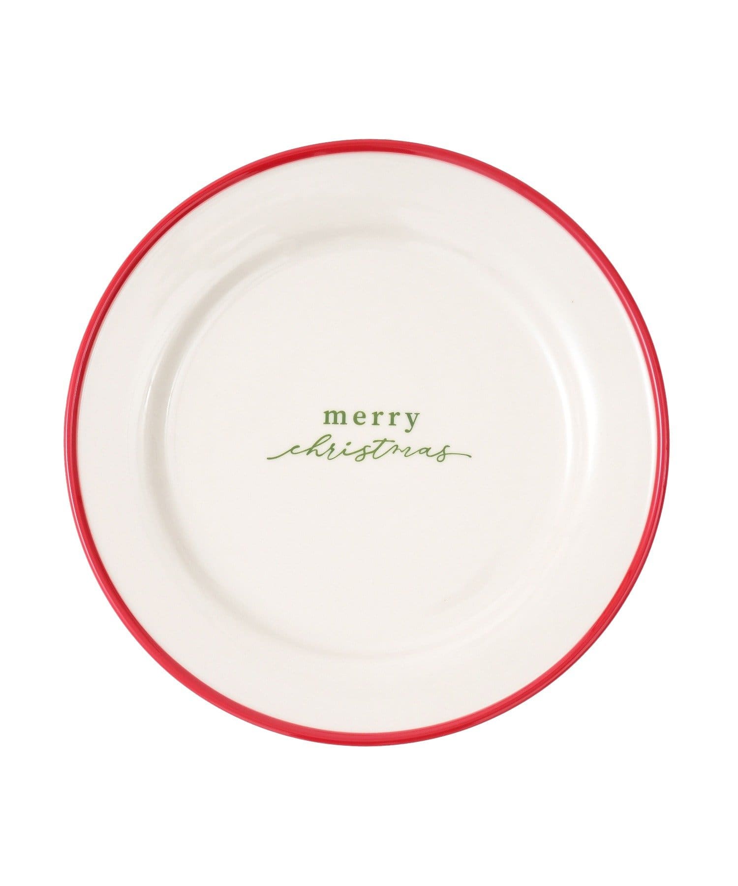 salut!(サリュ) クリスマスラインプレート:26cm/クリスマスアフタヌーンティー