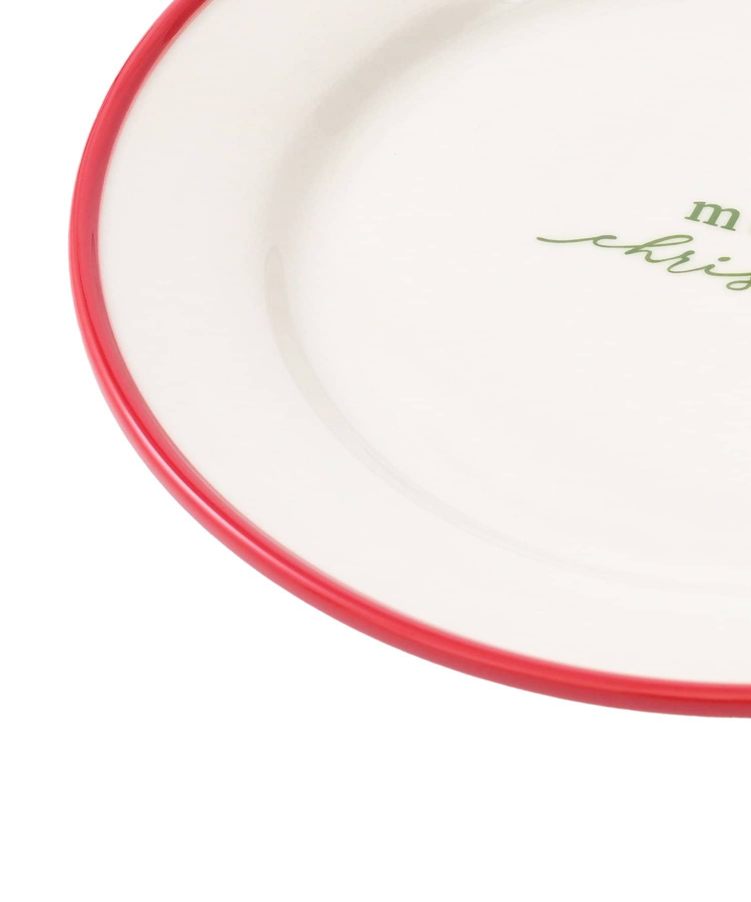 salut!(サリュ) クリスマスラインプレート:26cm/クリスマスアフタヌーンティー