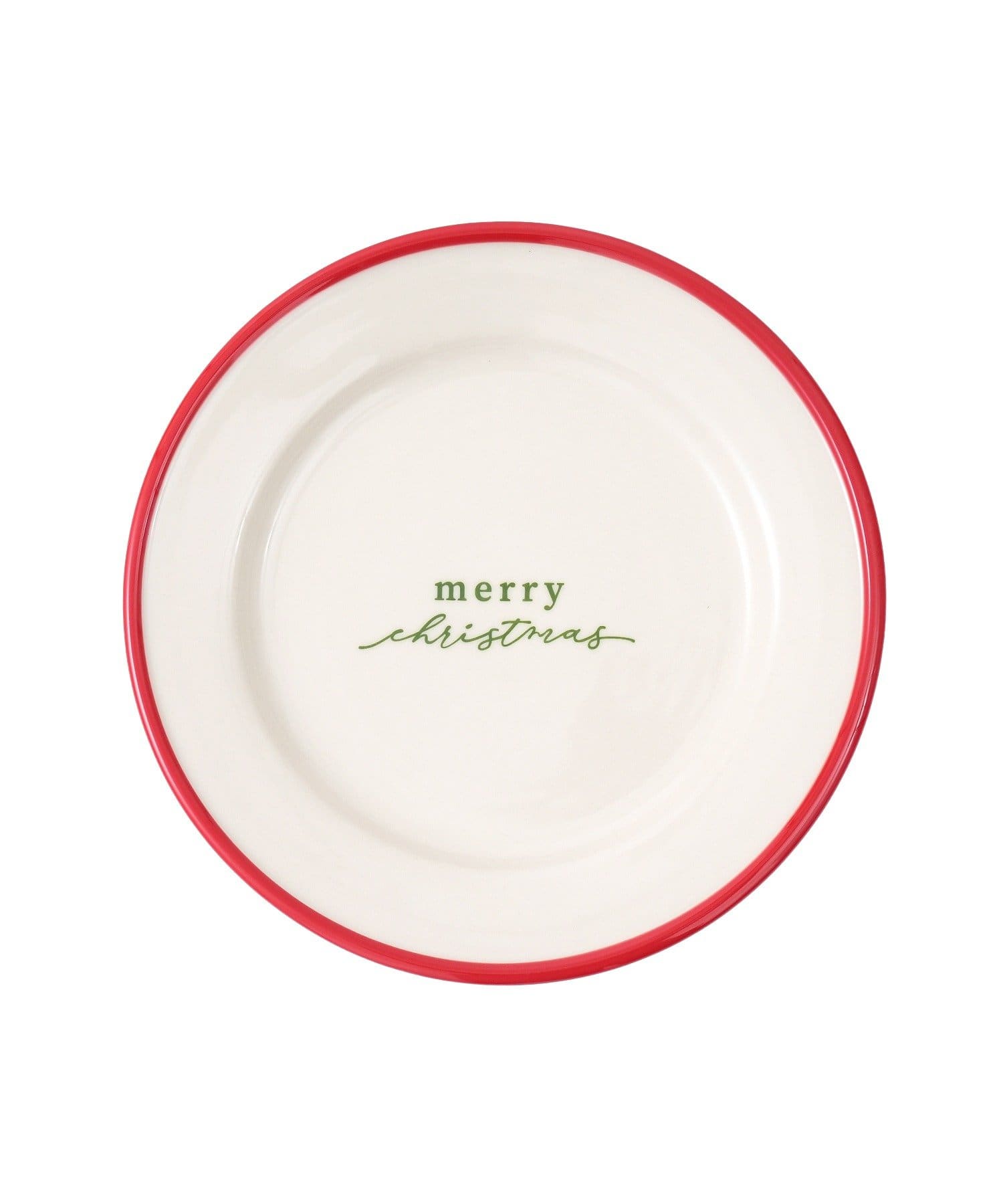 salut!(サリュ) クリスマスラインプレート:21cm/クリスマスアフタヌーンティー