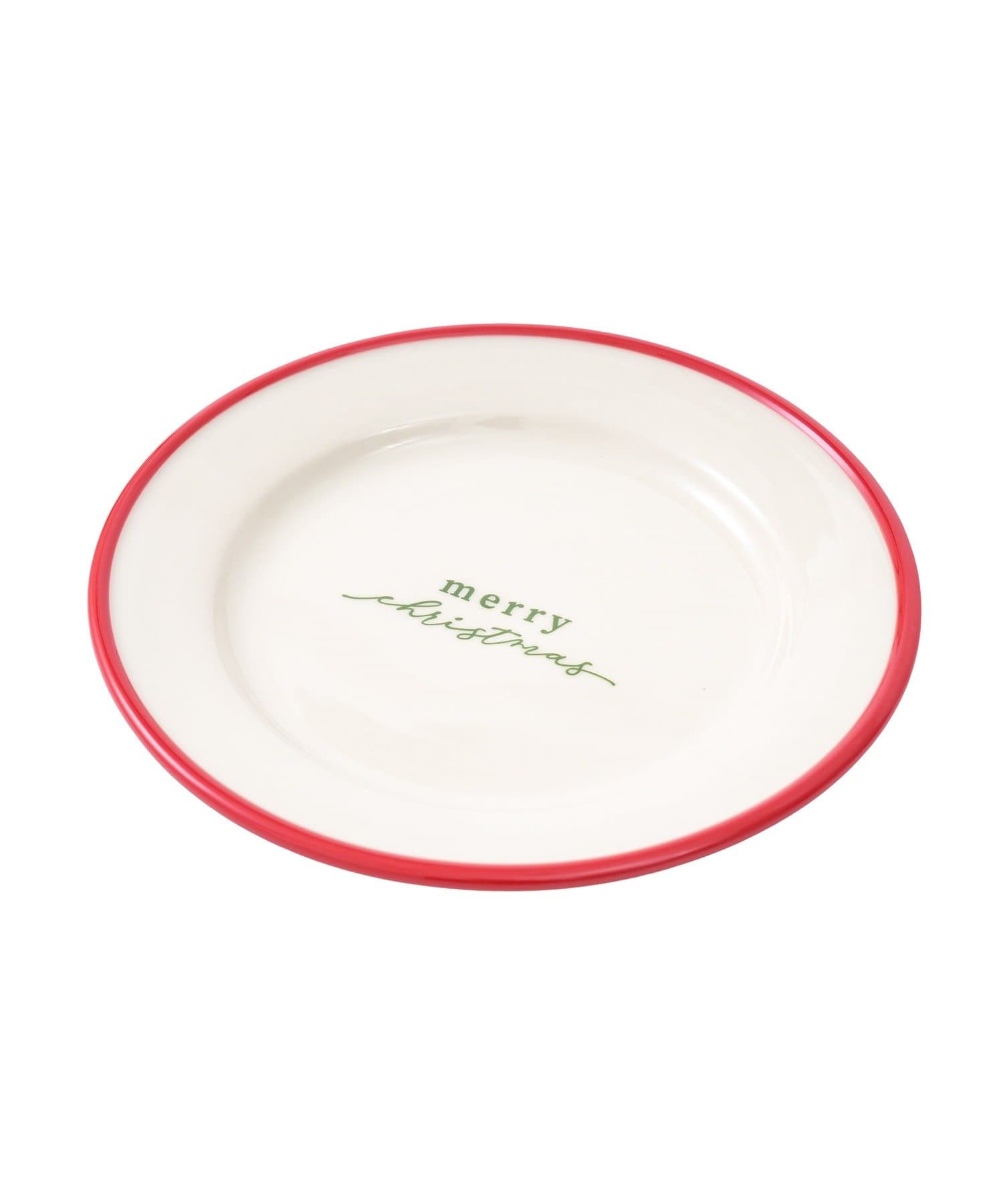 salut!(サリュ) クリスマスラインプレート:21cm/クリスマスアフタヌーンティー