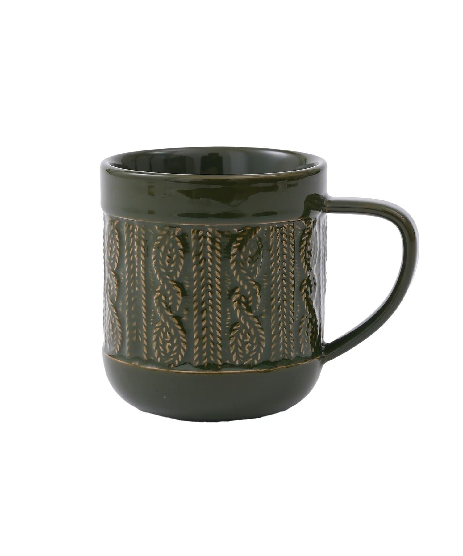 salut!(サリュ) ニット柄マグカップ:300ml/クリスマスアフタヌーンティー