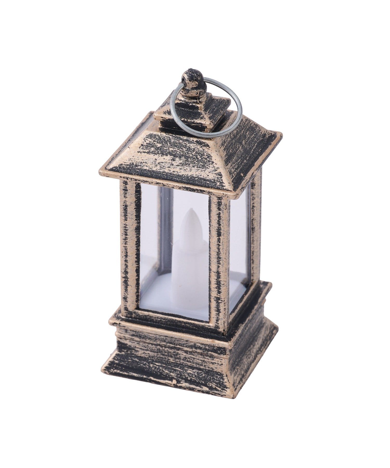 salut!(サリュ) アンティークミニLEDライトオブジェスクエア／クリスマスフリーマーケット