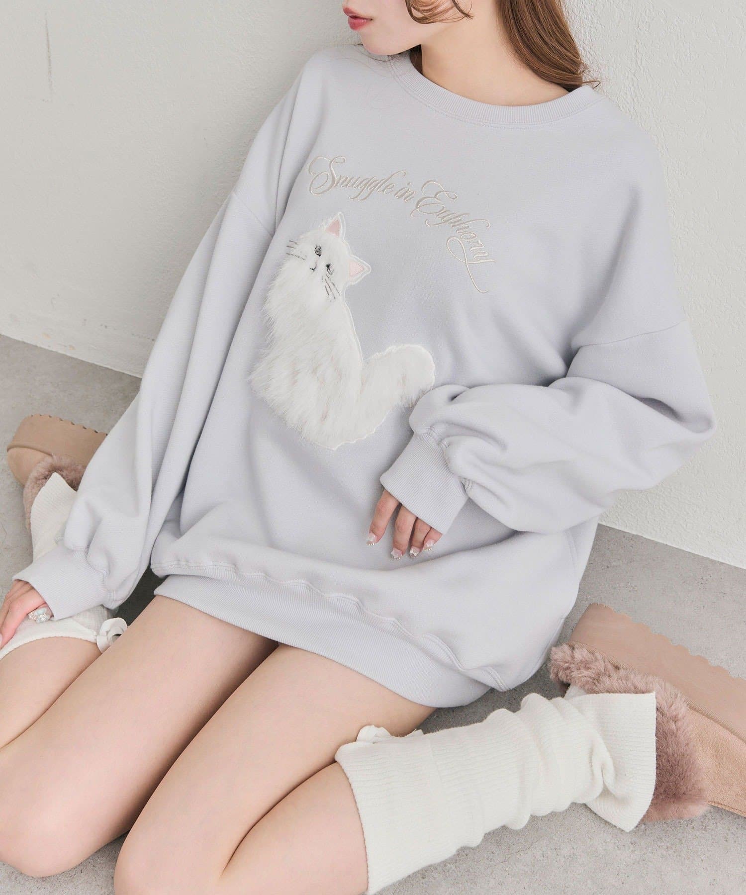 OLIVE des OLIVE(オリーブ デ オリーブ) スウェット