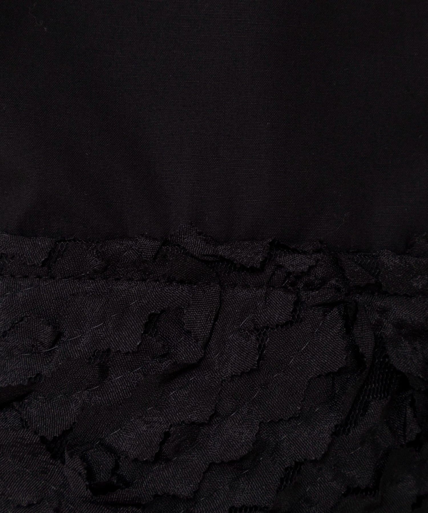 NOLLEY'S(ノーリーズ) ウォッシャブル3Dレース襟2WAYシャツ