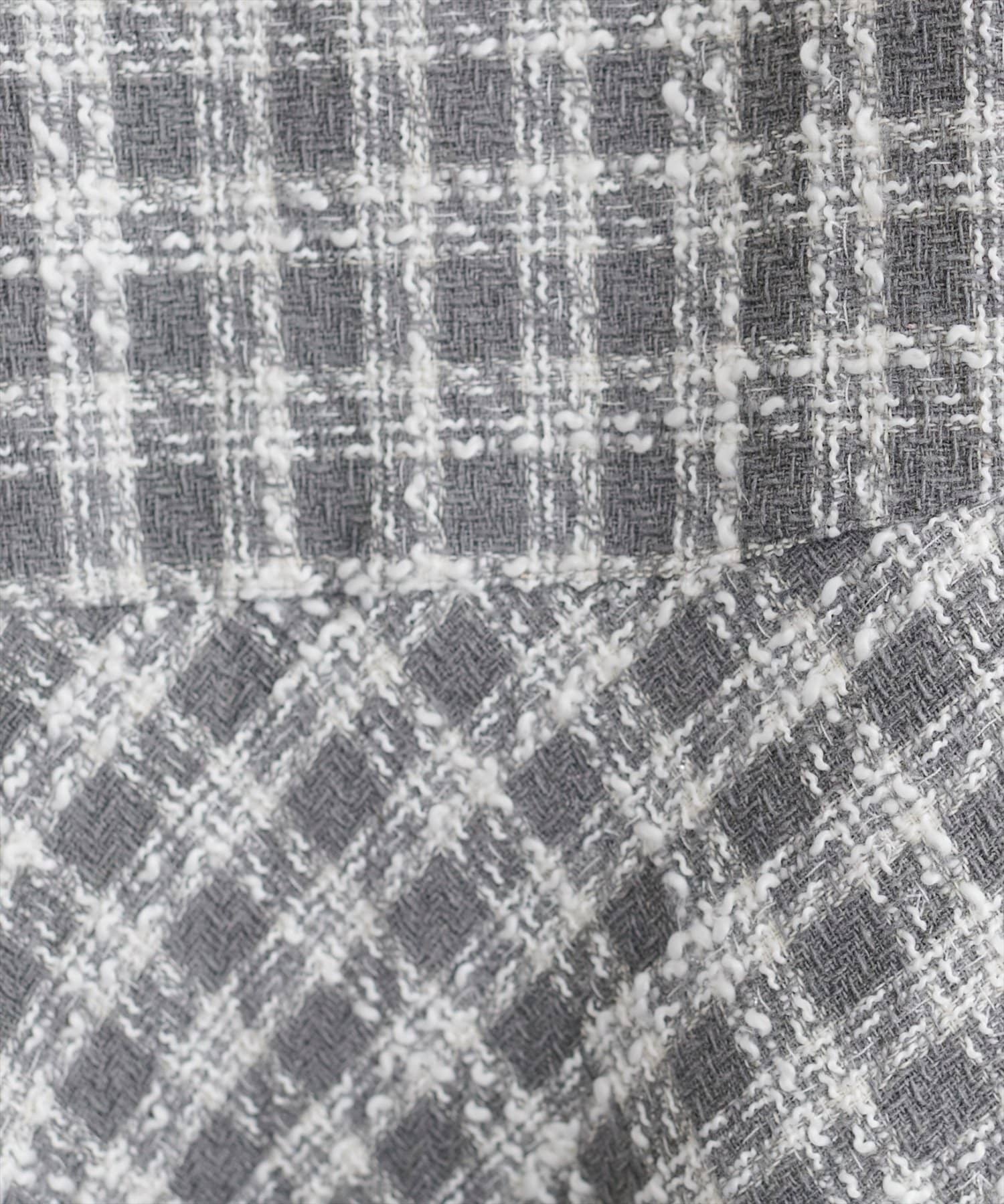 natural couture(ナチュラルクチュール) 〈canami〉ツイードチェックミニワンピース