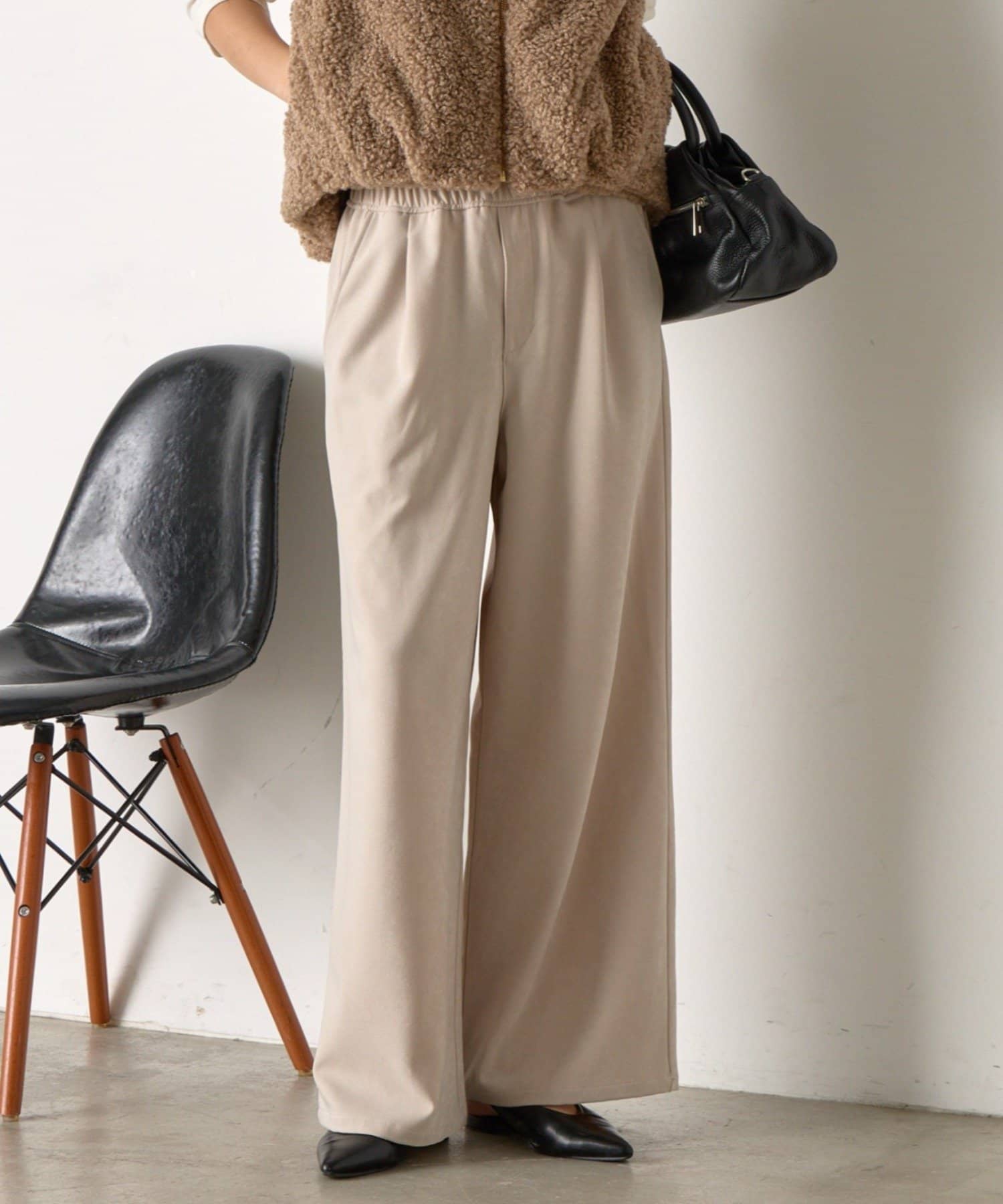 Jena　espace merveilleux(ジェナ　エスパスメルヴェイユ) イージタックワイドパンツ