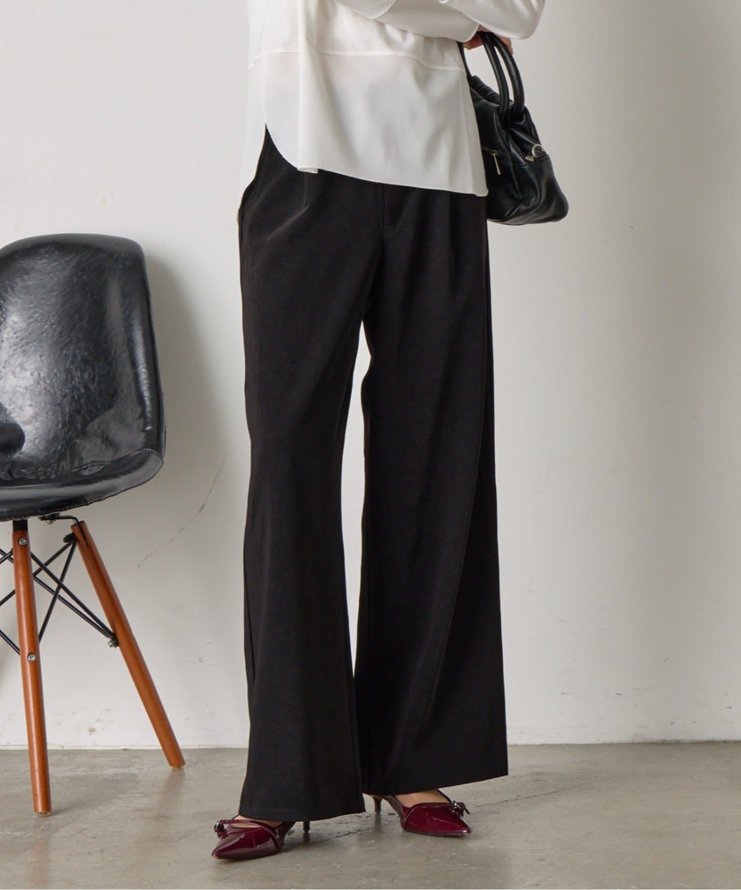 Jena　espace merveilleux(ジェナ　エスパスメルヴェイユ) イージタックワイドパンツ