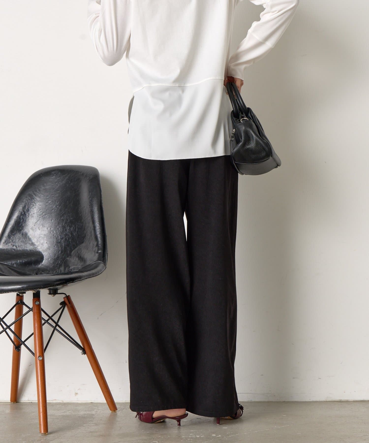 Jena　espace merveilleux(ジェナ　エスパスメルヴェイユ) イージタックワイドパンツ