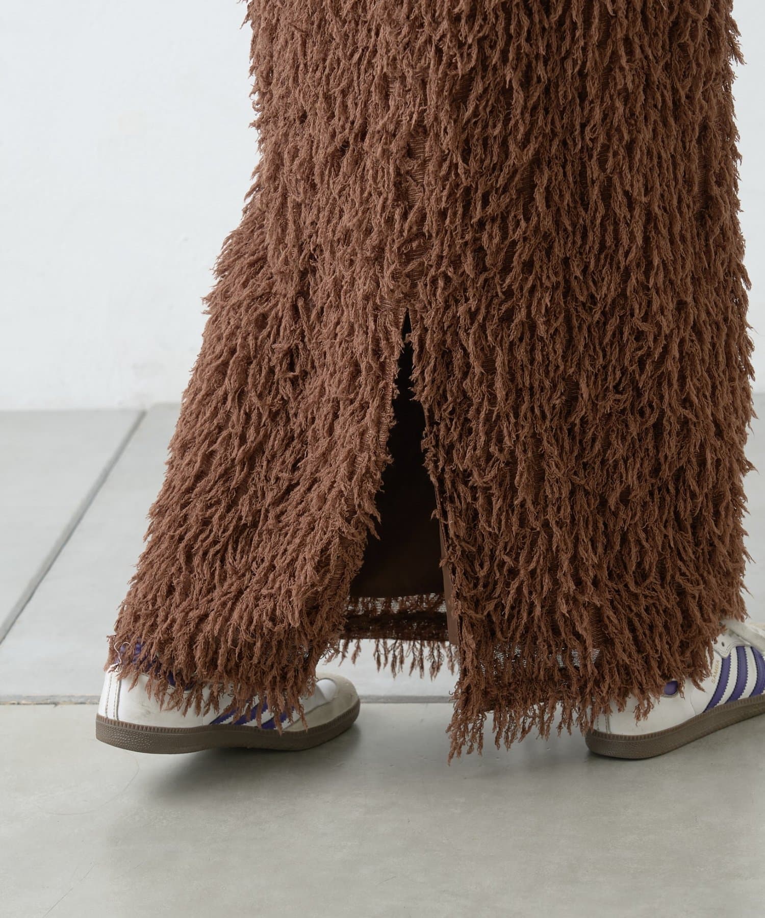 CIAOPANIC TYPY(チャオパニックティピー) フェザーフリンジナロースカート