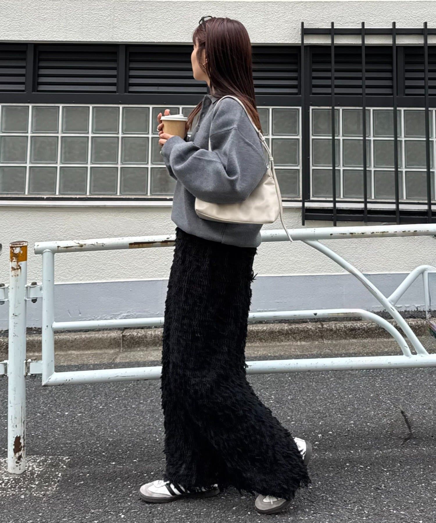 CIAOPANIC TYPY(チャオパニックティピー) フェザーフリンジナロースカート