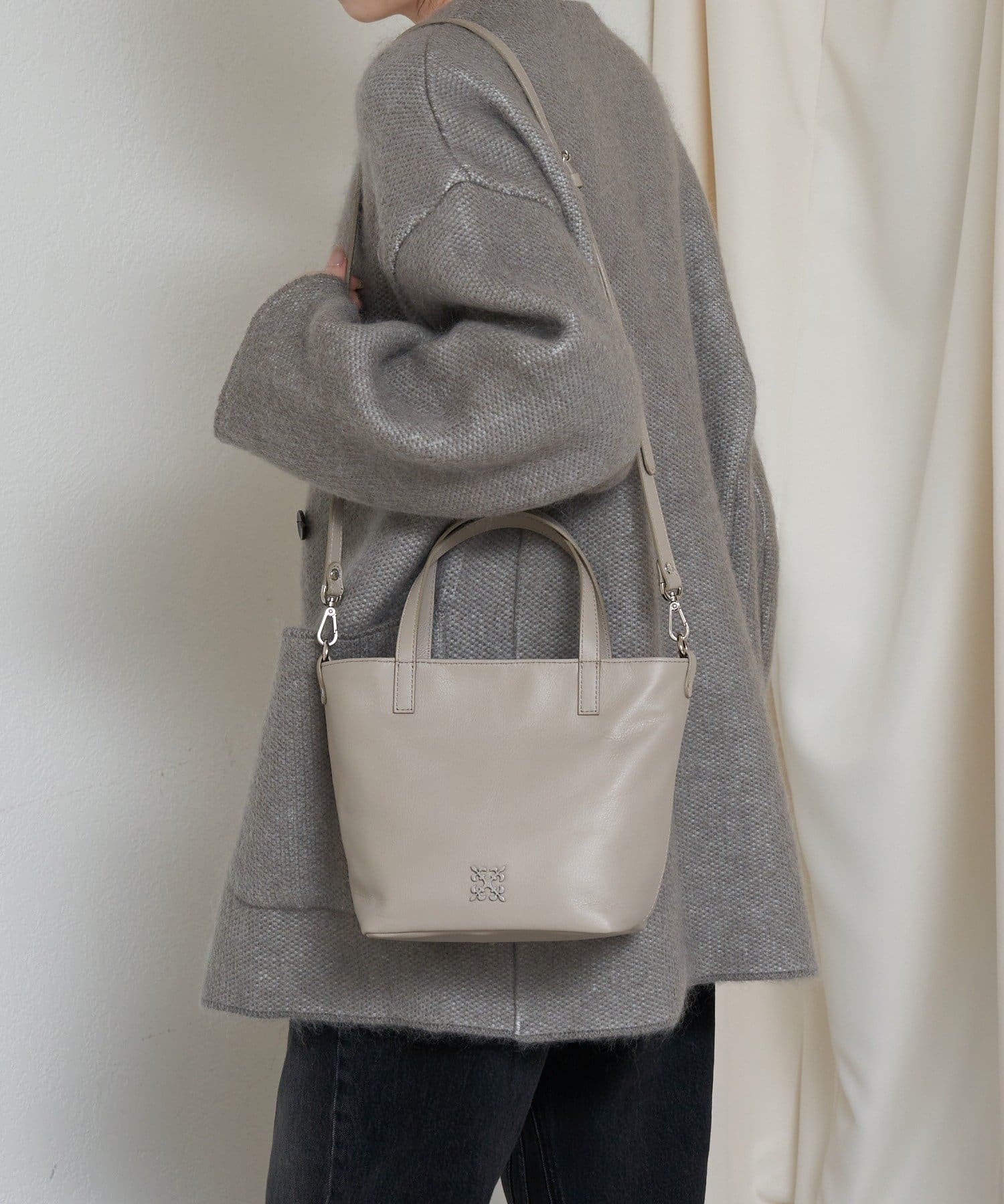 russet(ラシット) レザー2WAYミニトートバッグ