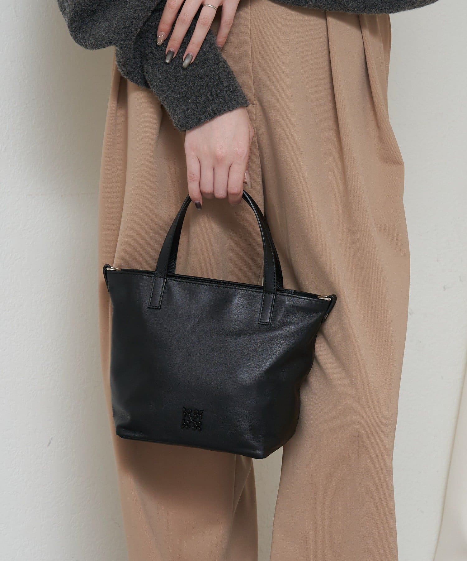 russet(ラシット) レザー2WAYミニトートバッグ