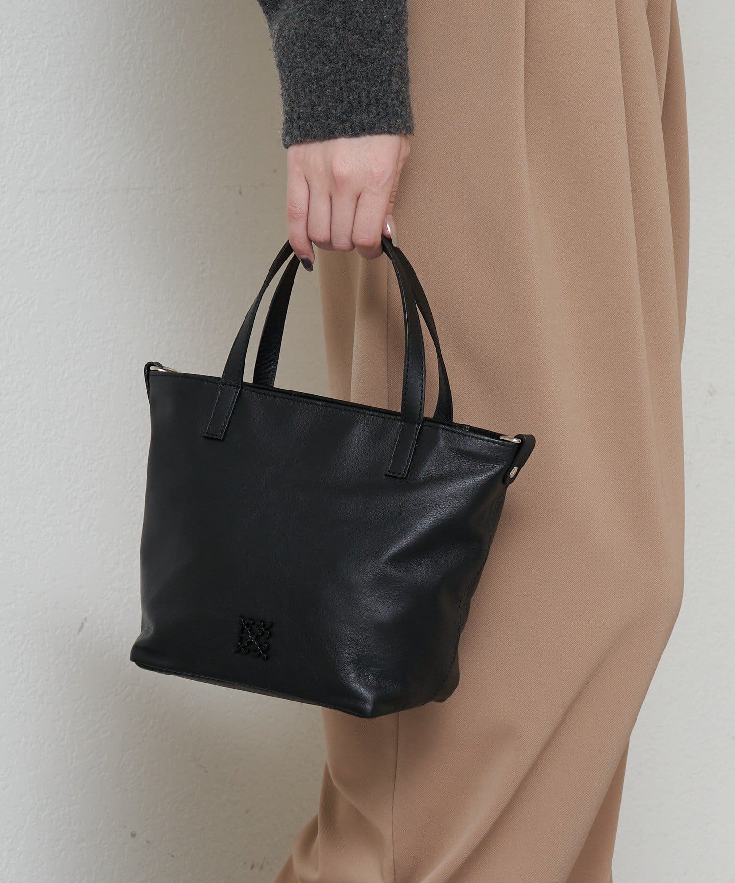 russet(ラシット) レザー2WAYミニトートバッグ