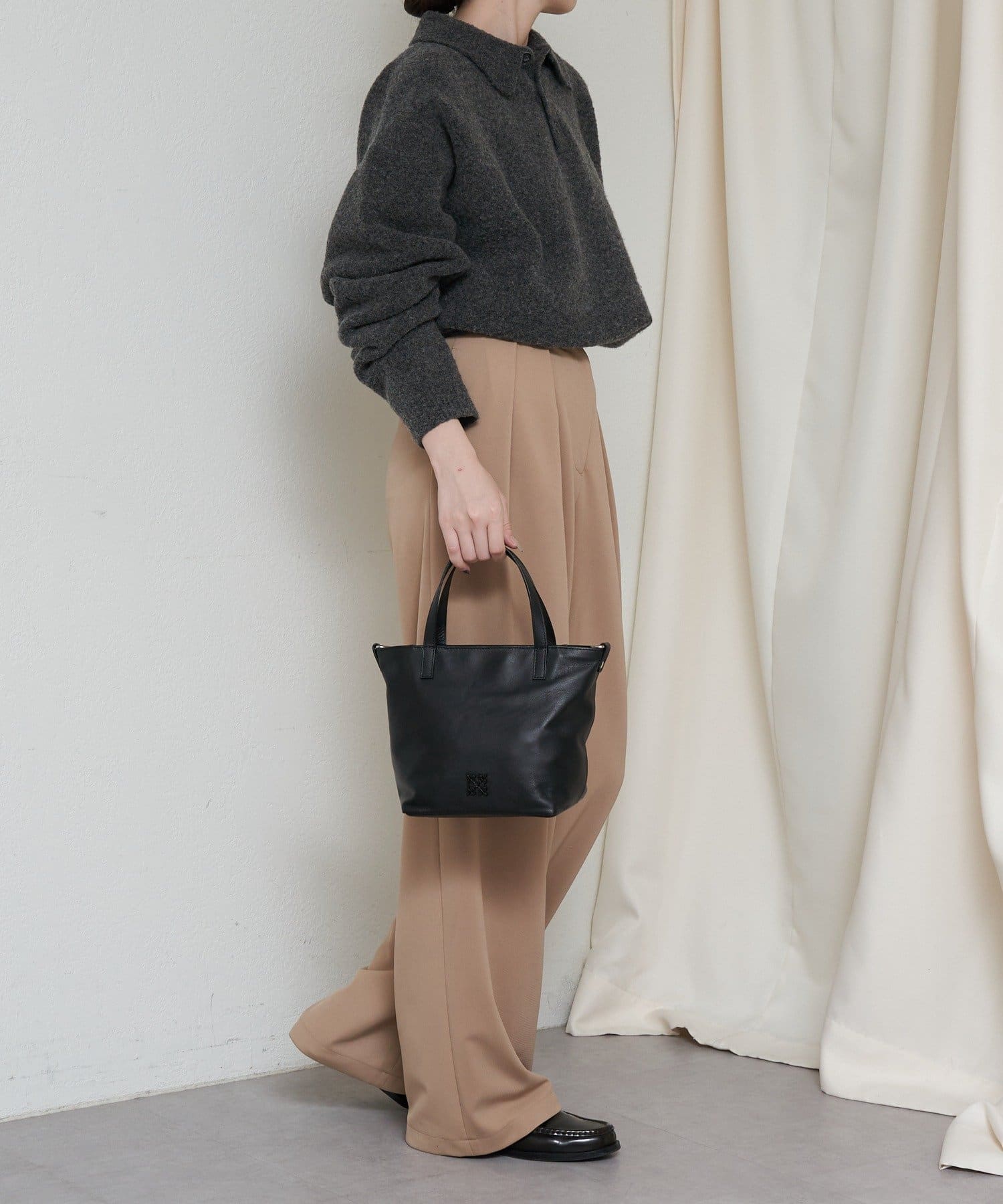 russet(ラシット) レザー2WAYミニトートバッグ