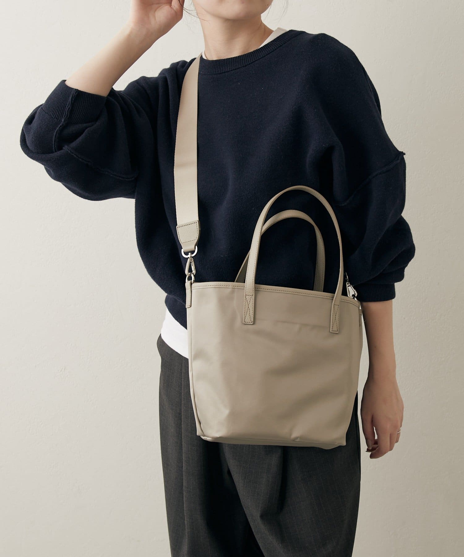 russet(ラシット) リバーシブル2WAYトートバッグ