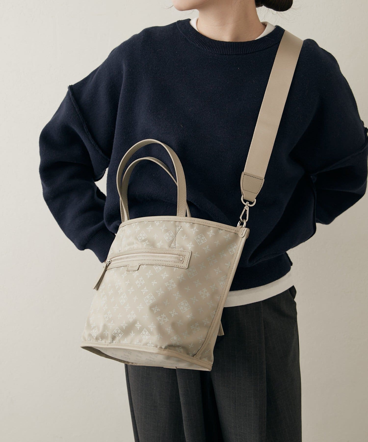 russet(ラシット) リバーシブル2WAYトートバッグ