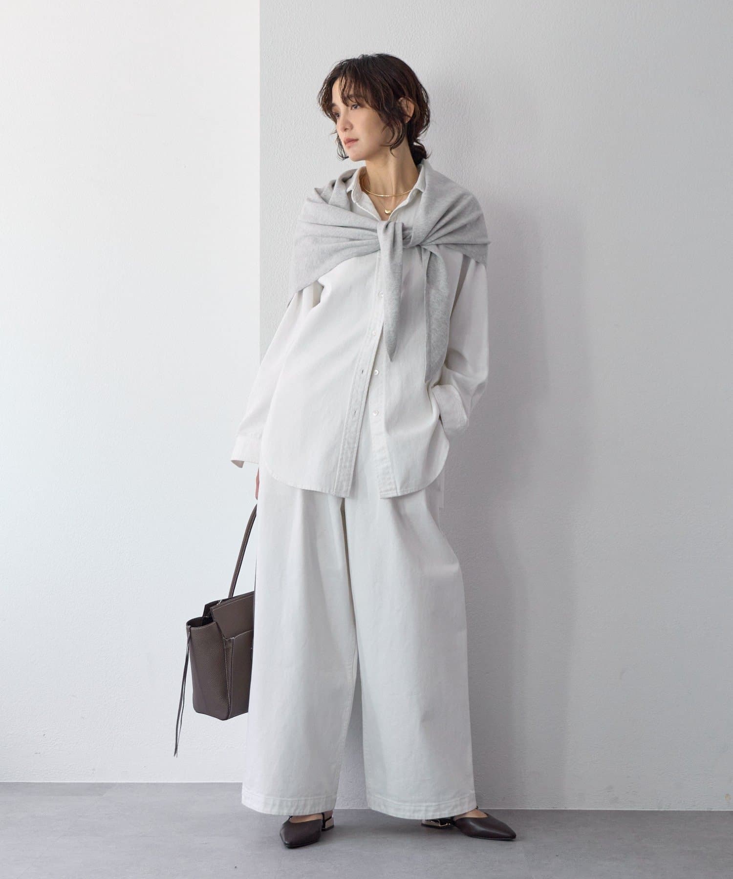 RIVE DROITE(リヴドロワ) 【MONN.:.(モン)】クリアデニムシャツ