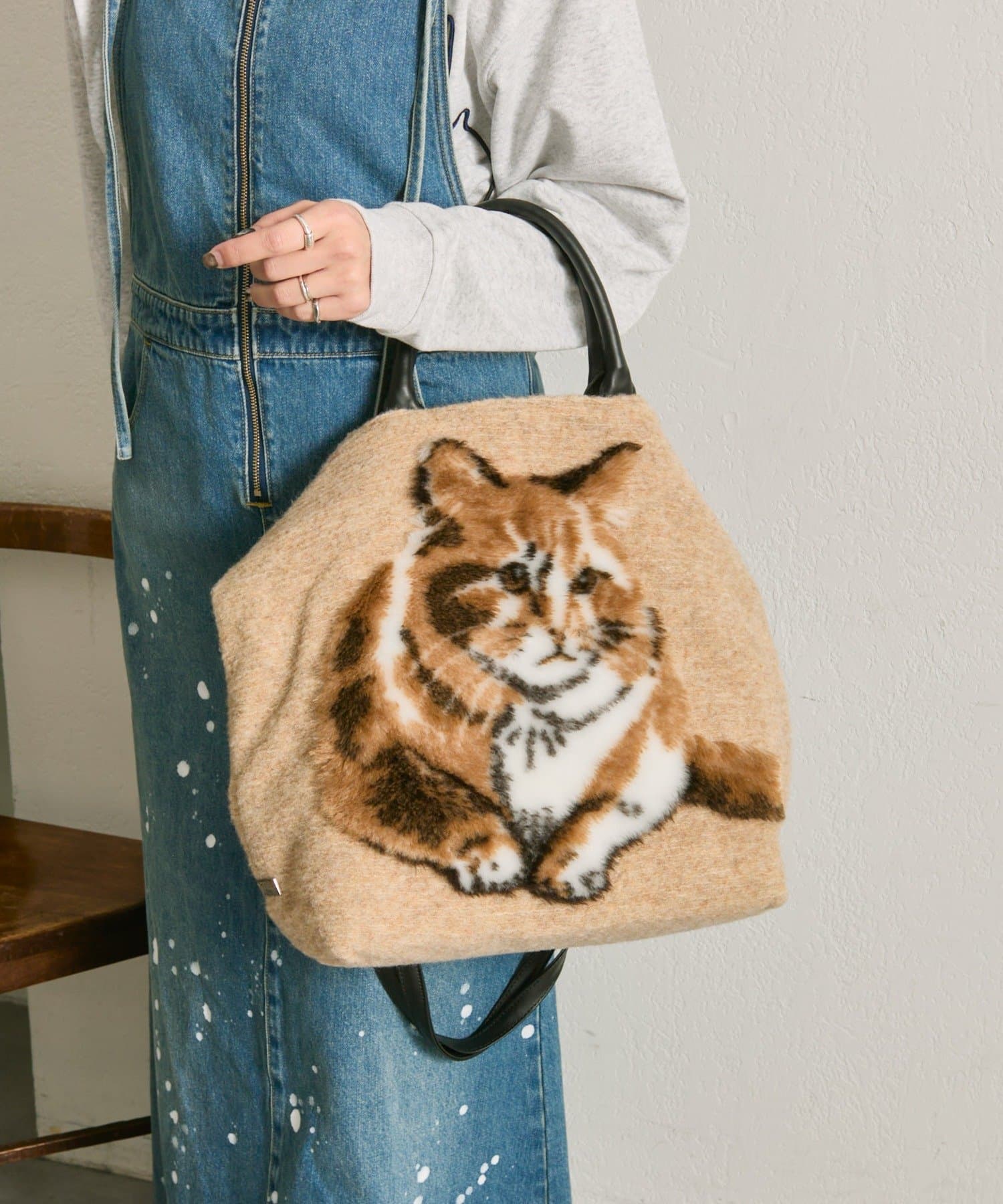 ear PAPILLONNER(イア パピヨネ) 【TERESA CAMBI(テレサカンビ)】別注アニマルトートバッグ