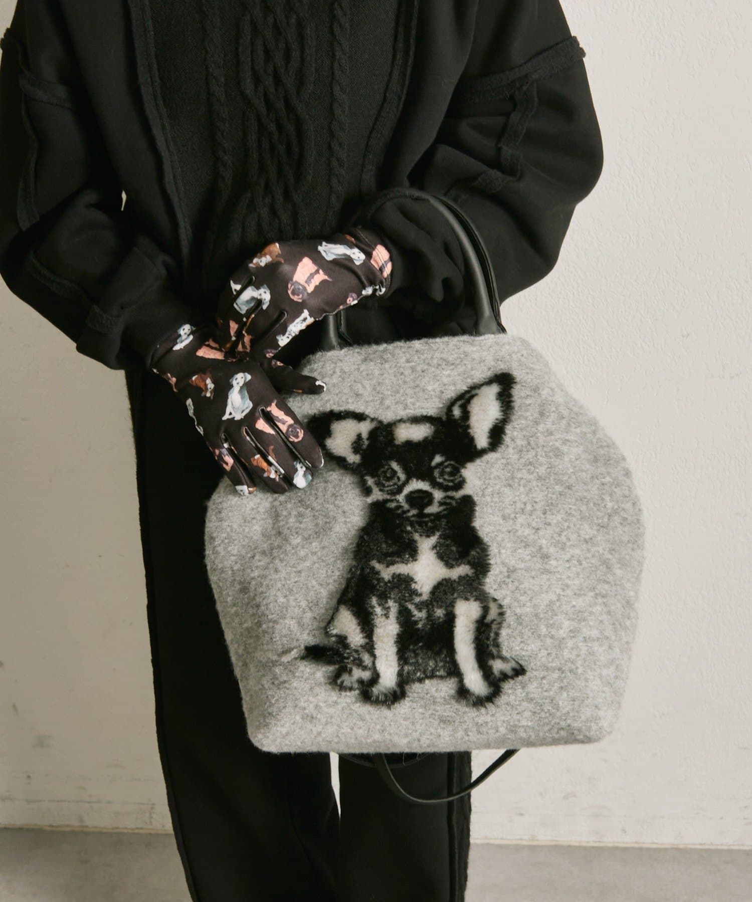 ear PAPILLONNER(イア パピヨネ) 【TERESA CAMBI(テレサカンビ)】別注アニマルトートバッグ