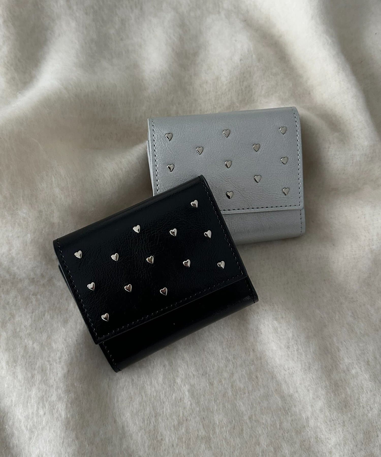 ハートミニスタッズウォレット | DISCOAT(ディスコート)レディース