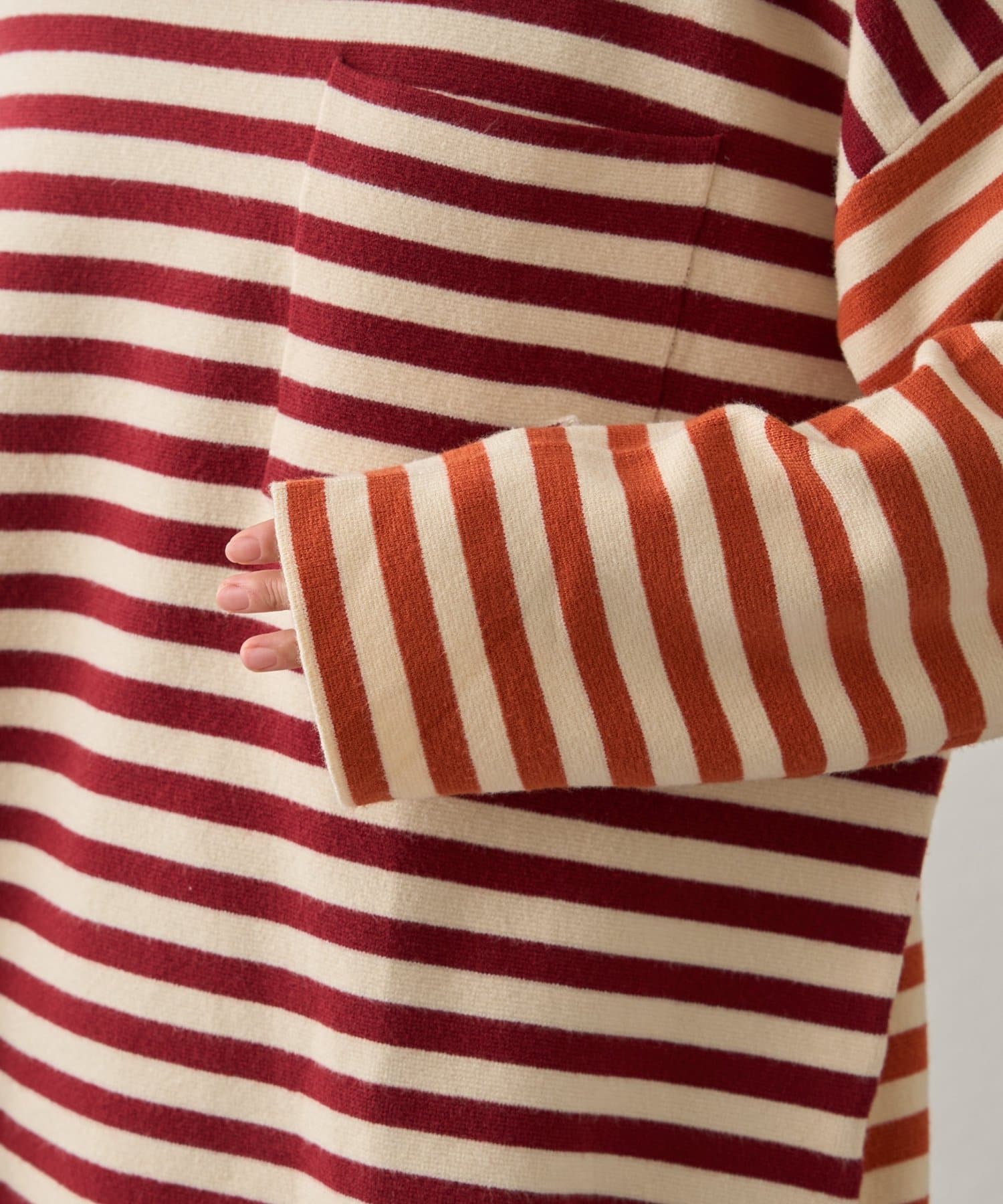 CIAOPANIC TYPY(チャオパニックティピー) 【ユニセックス】【GEVACO】ボーダーニットプルオーバー