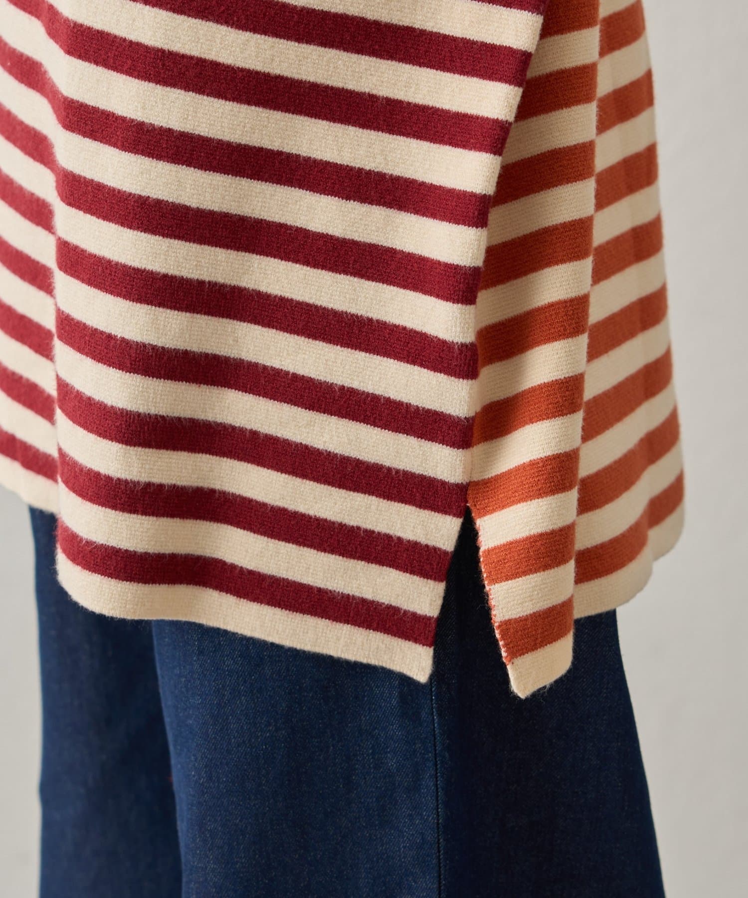 CIAOPANIC TYPY(チャオパニックティピー) 【ユニセックス】【GEVACO】ボーダーニットプルオーバー