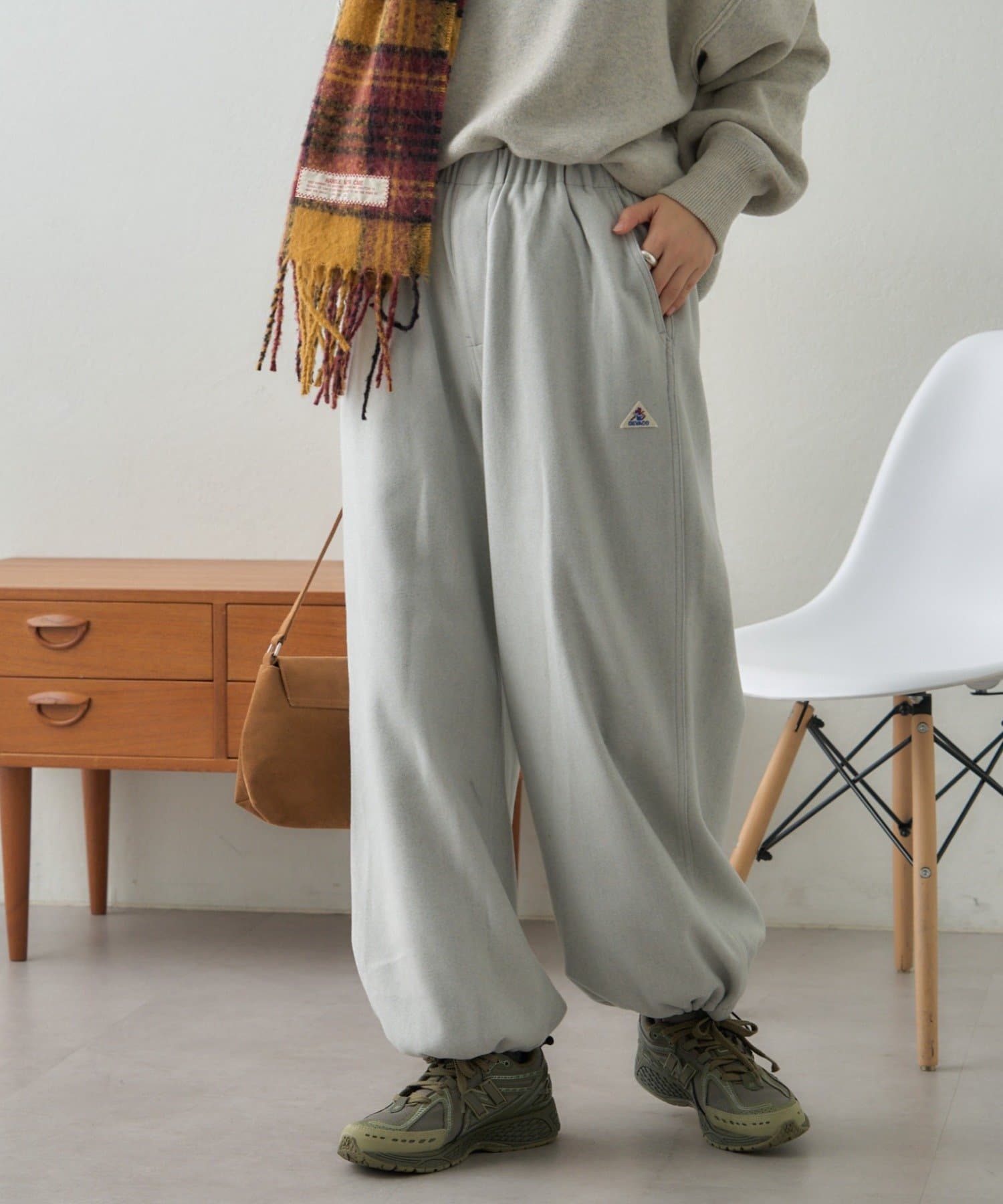 CIAOPANIC TYPY(チャオパニックティピー) 【GEVACO】ウールライクイージーパンツ