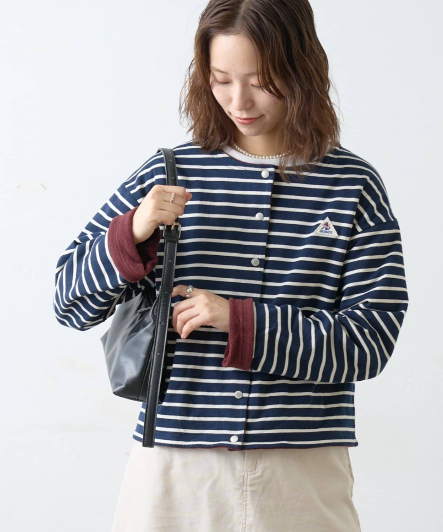 CIAOPANIC TYPY(チャオパニックティピー) 【GEVACO】裏フリースカーディガン