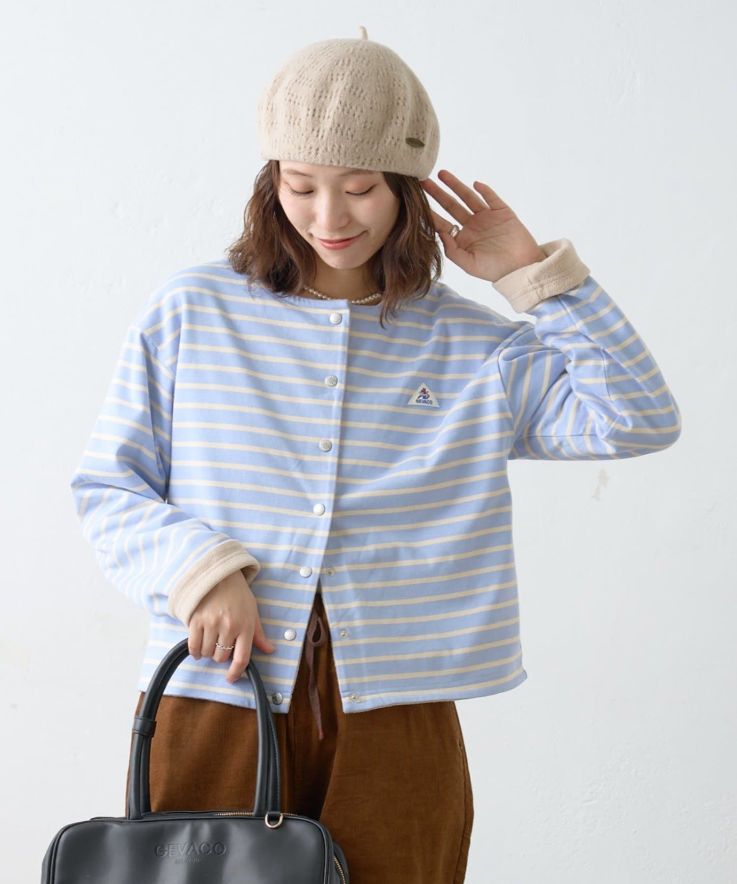 CIAOPANIC TYPY(チャオパニックティピー) 【GEVACO】裏フリースカーディガン