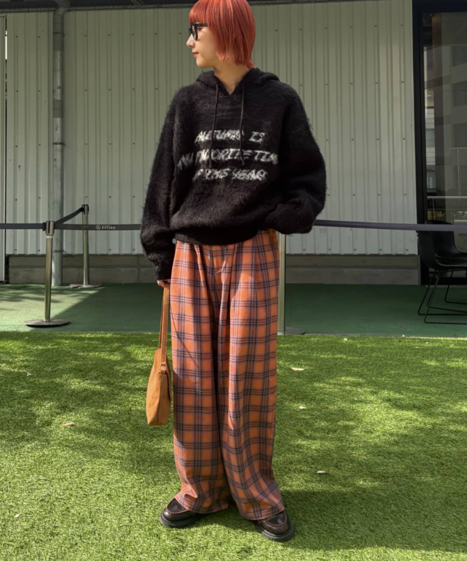 CIAOPANIC TYPY(チャオパニックティピー) モヘアタッチロゴニットフーディー