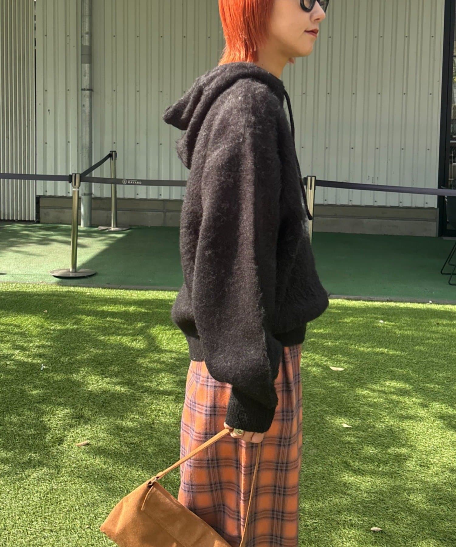 CIAOPANIC TYPY(チャオパニックティピー) モヘアタッチロゴニットフーディー