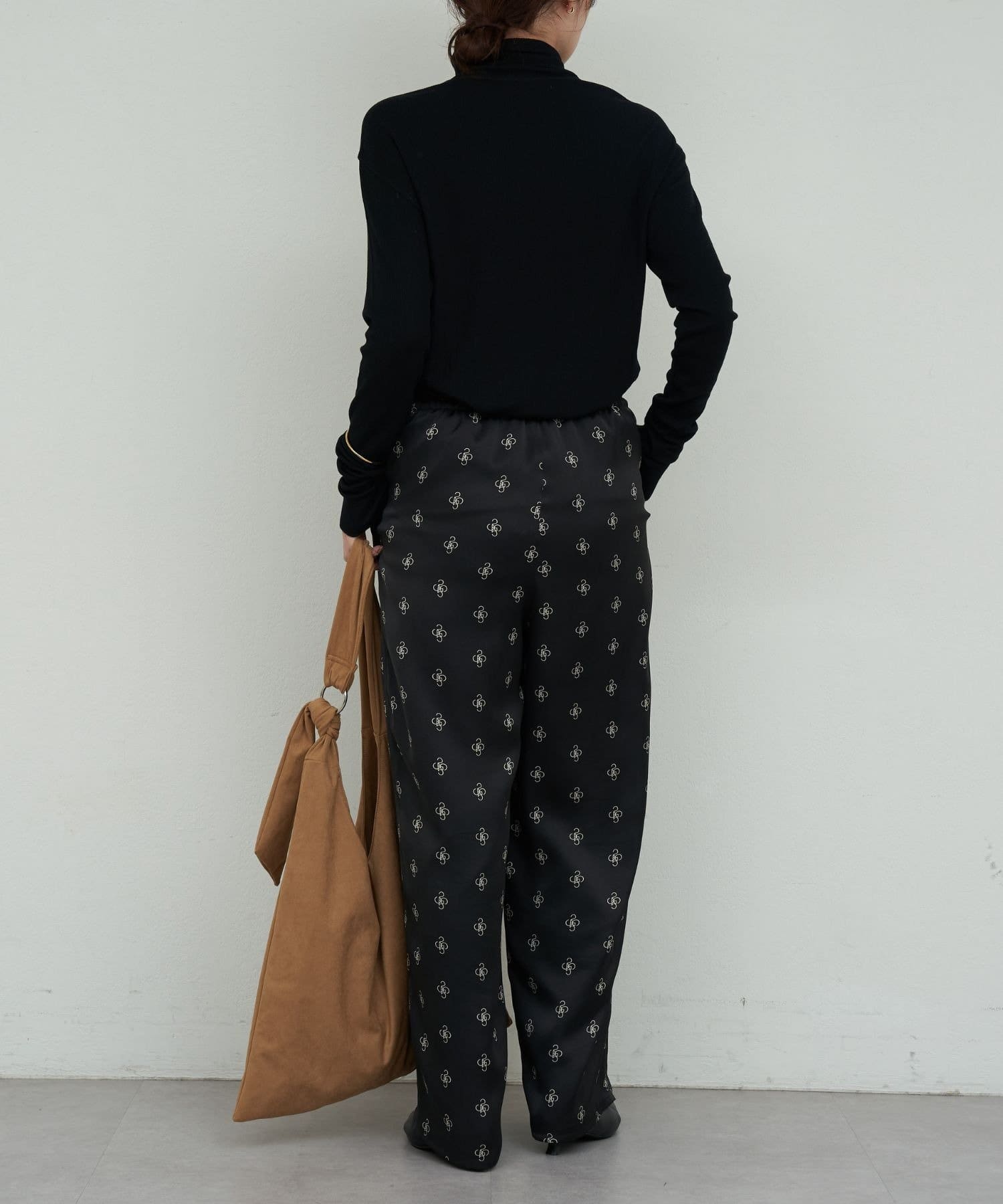 GALLARDAGALANTE(ガリャルダガランテ) 【11/19(水)10:30～新色BK予約開始】【タートルが苦手な方にもおすすめ】リブタートルカットソー