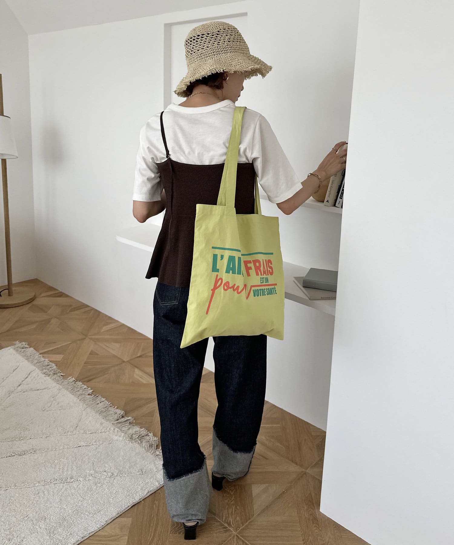 OUTLET(アウトレット) 【Discoat】マルシェスーベニアトートバッグ