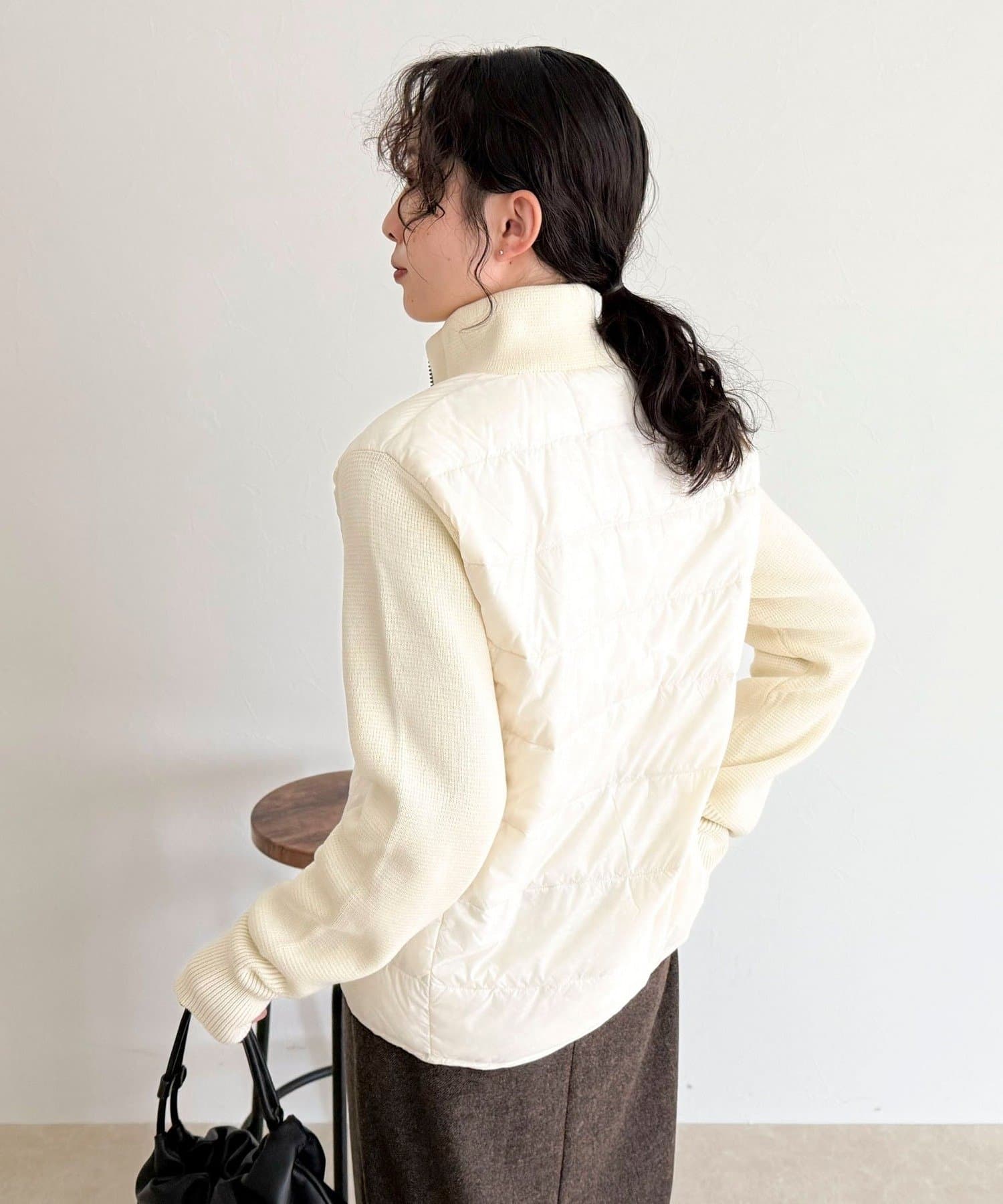 FREDY & GLOSTER(フレディ アンド グロスター) 【TAION】別注HINECK DOWN JACKET+SLEEVEKNIT