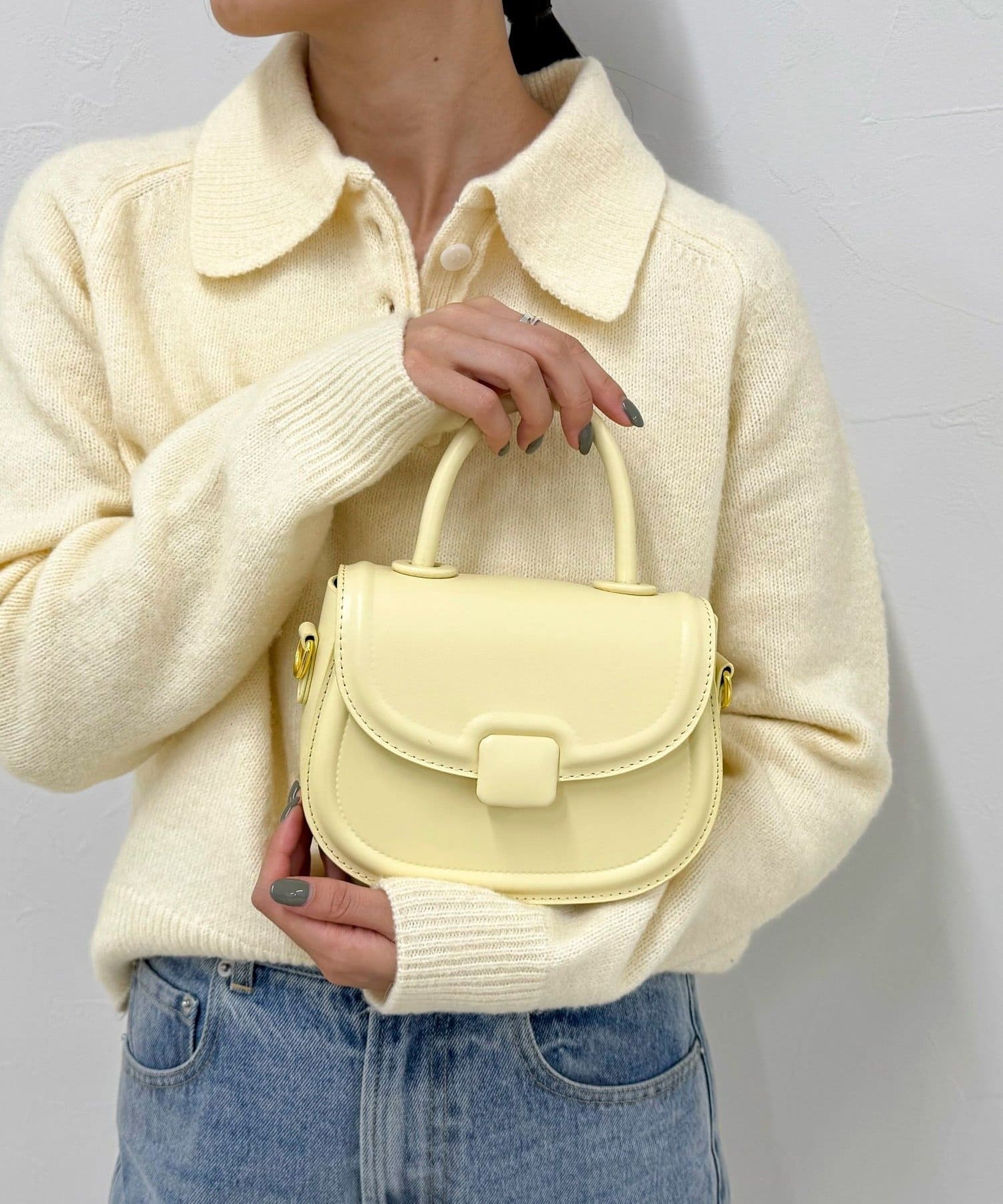 FREDY & GLOSTER(フレディ アンド グロスター) ソリッドカラーポシェット