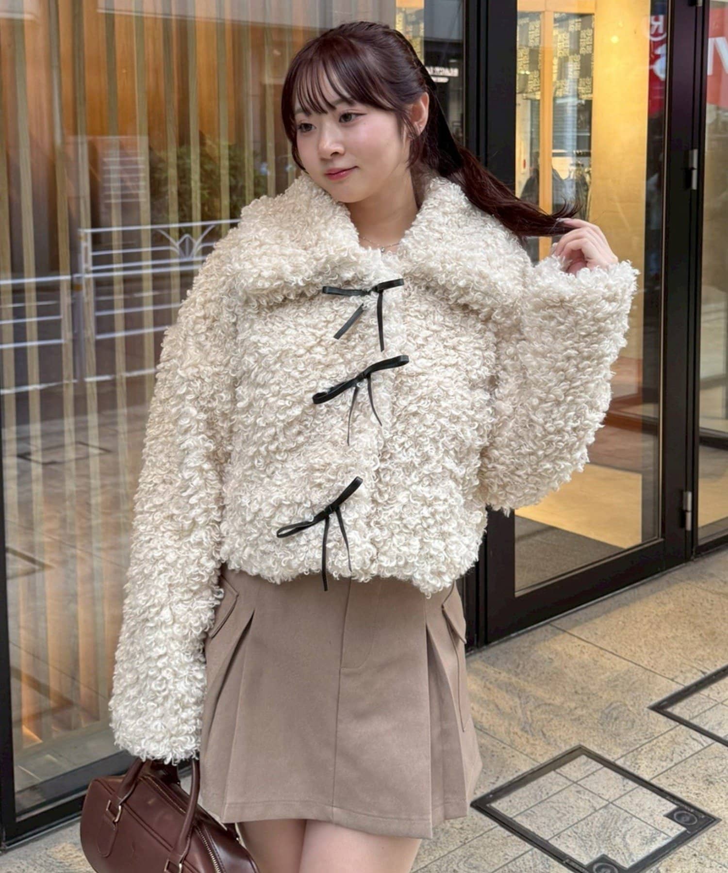 Remind me and forever(リマインドミーアンドフォーエバー) 【選べる2丈！】マルチリボンプードルジャケット【WEB先行予約！】