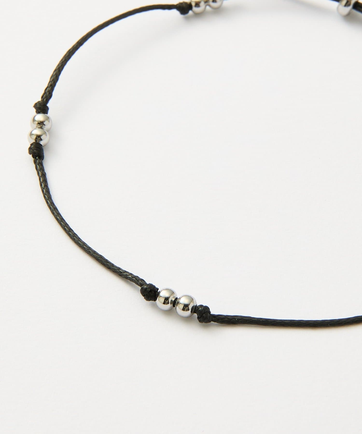 COLONY 2139(コロニー トゥーワンスリーナイン) メタリックパールコードブレス