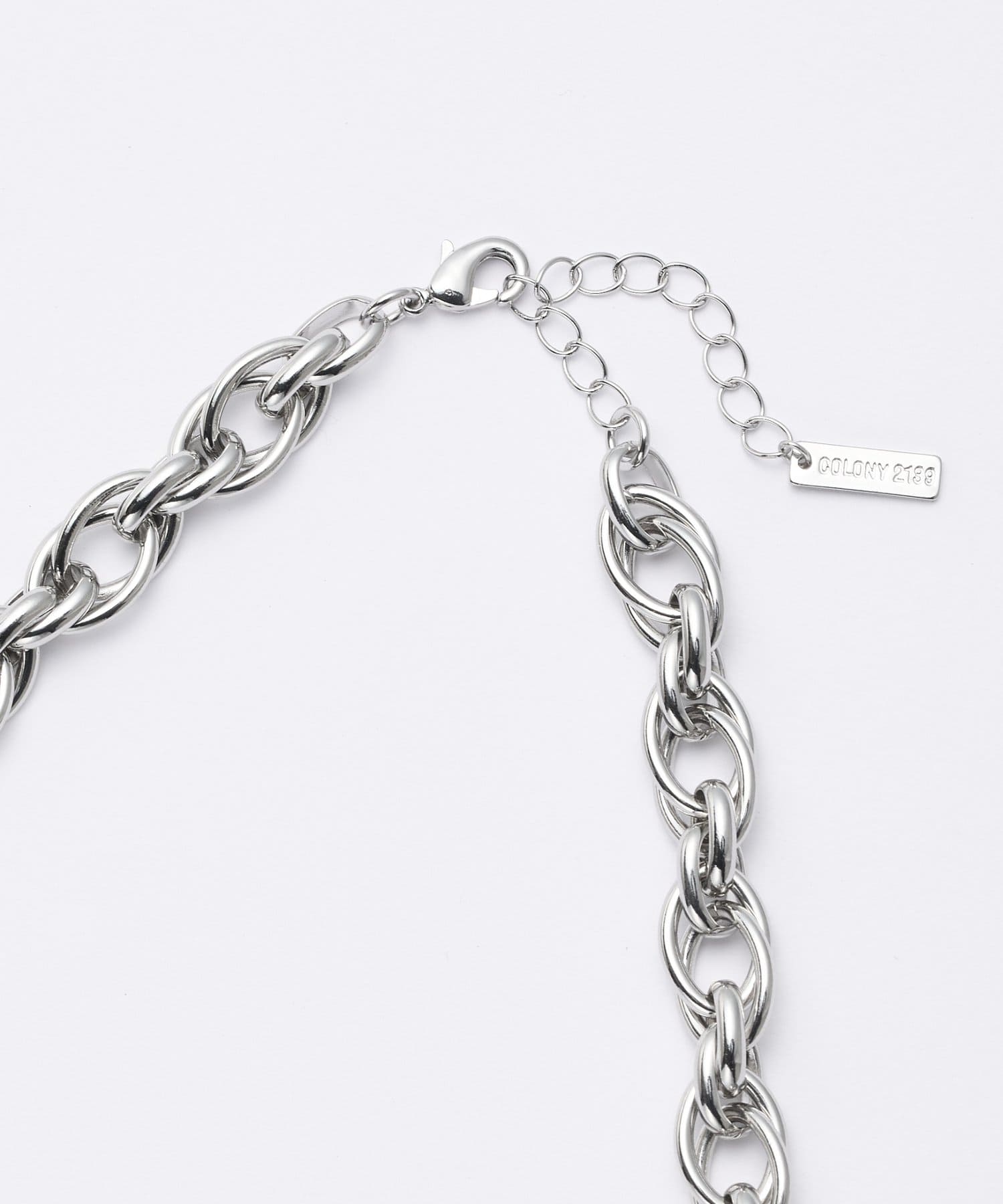 COLONY 2139(コロニー トゥーワンスリーナイン) オーバーラップチェーンネックレス