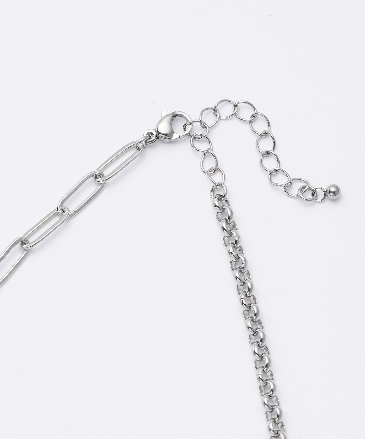 COLONY 2139(コロニー トゥーワンスリーナイン) ステンレスミックスチェーンネックレス