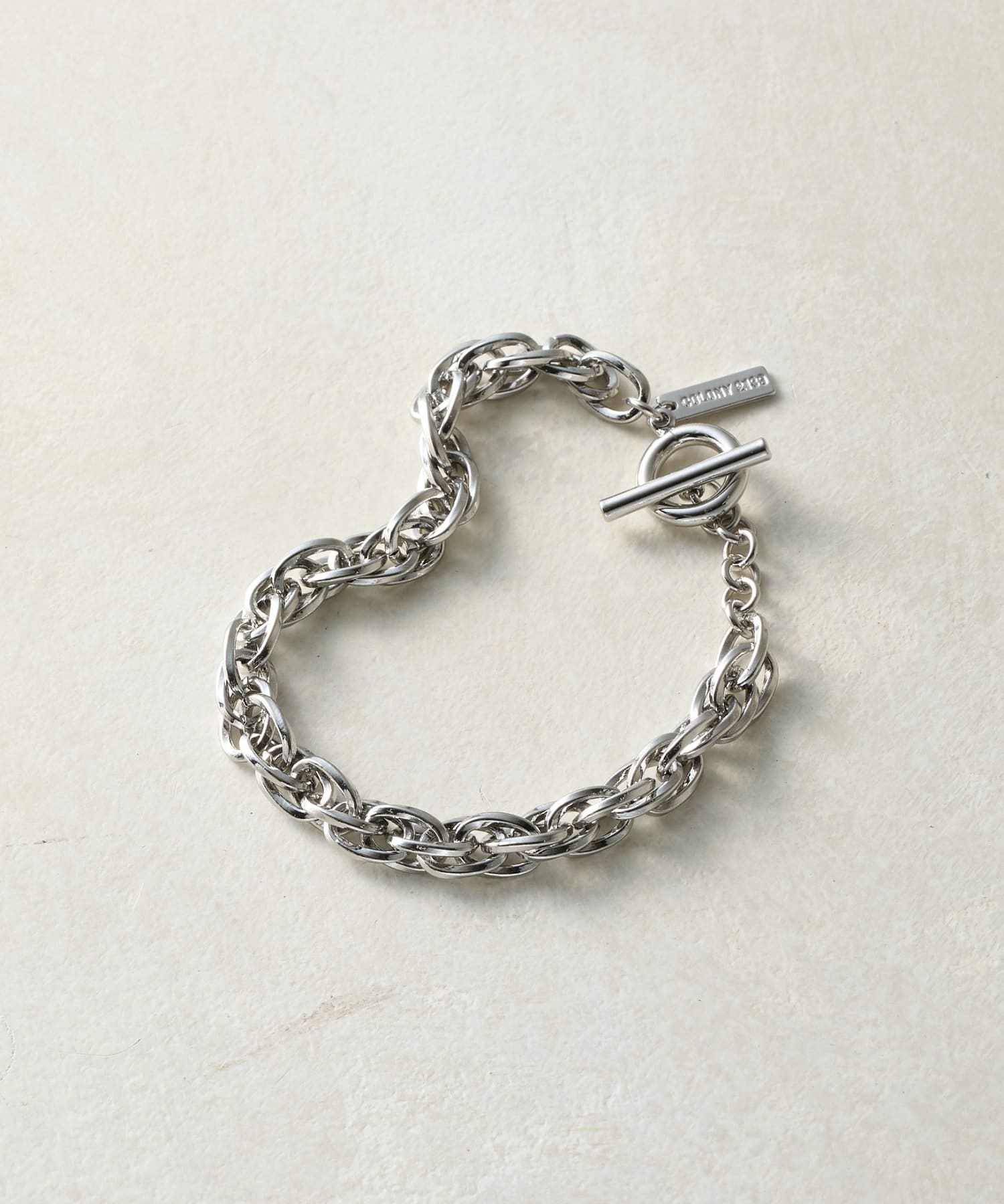 COLONY 2139(コロニー トゥーワンスリーナイン) ツイストチェーンブレスレット