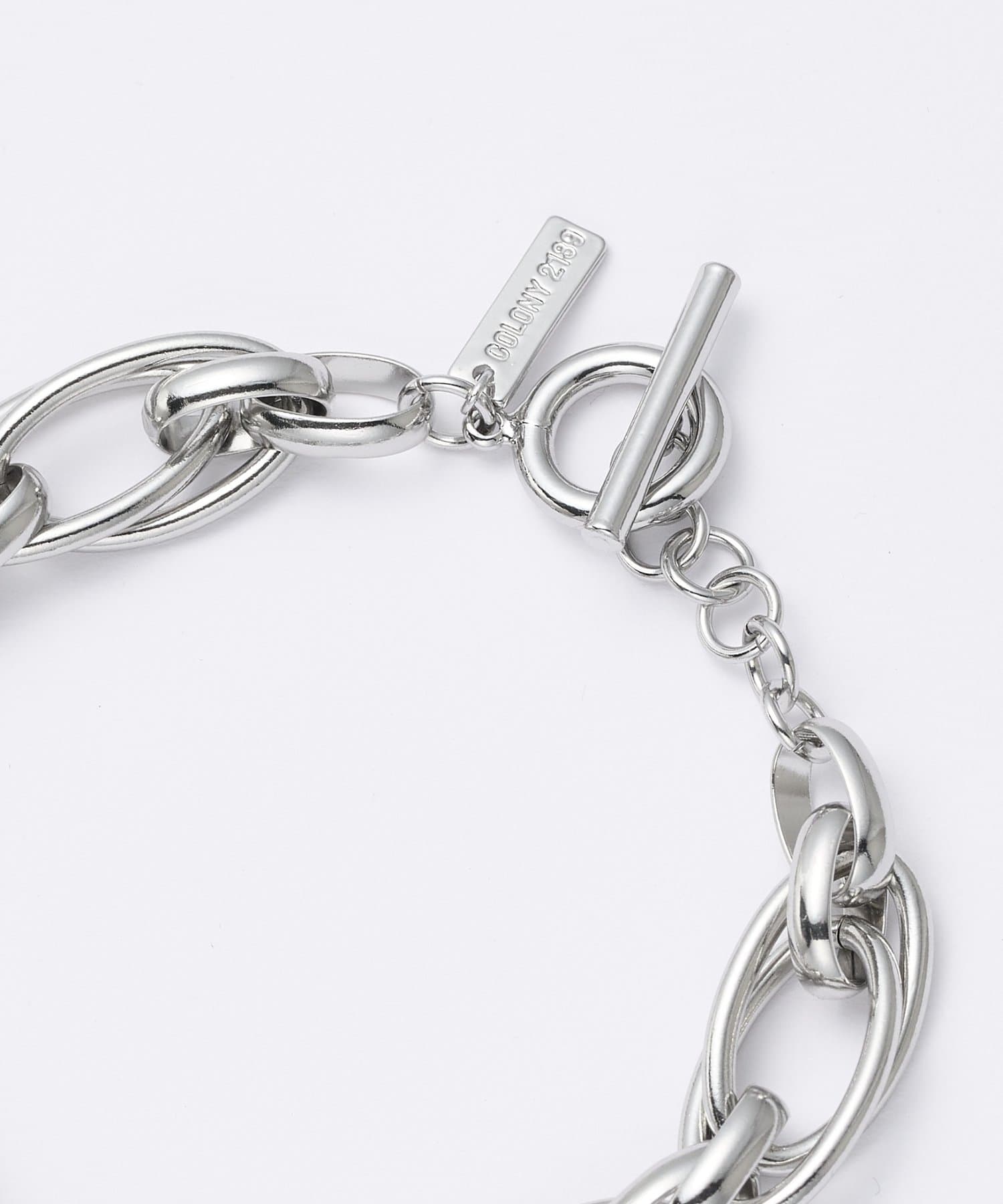 COLONY 2139(コロニー トゥーワンスリーナイン) オーバーラップチェーンブレスレット